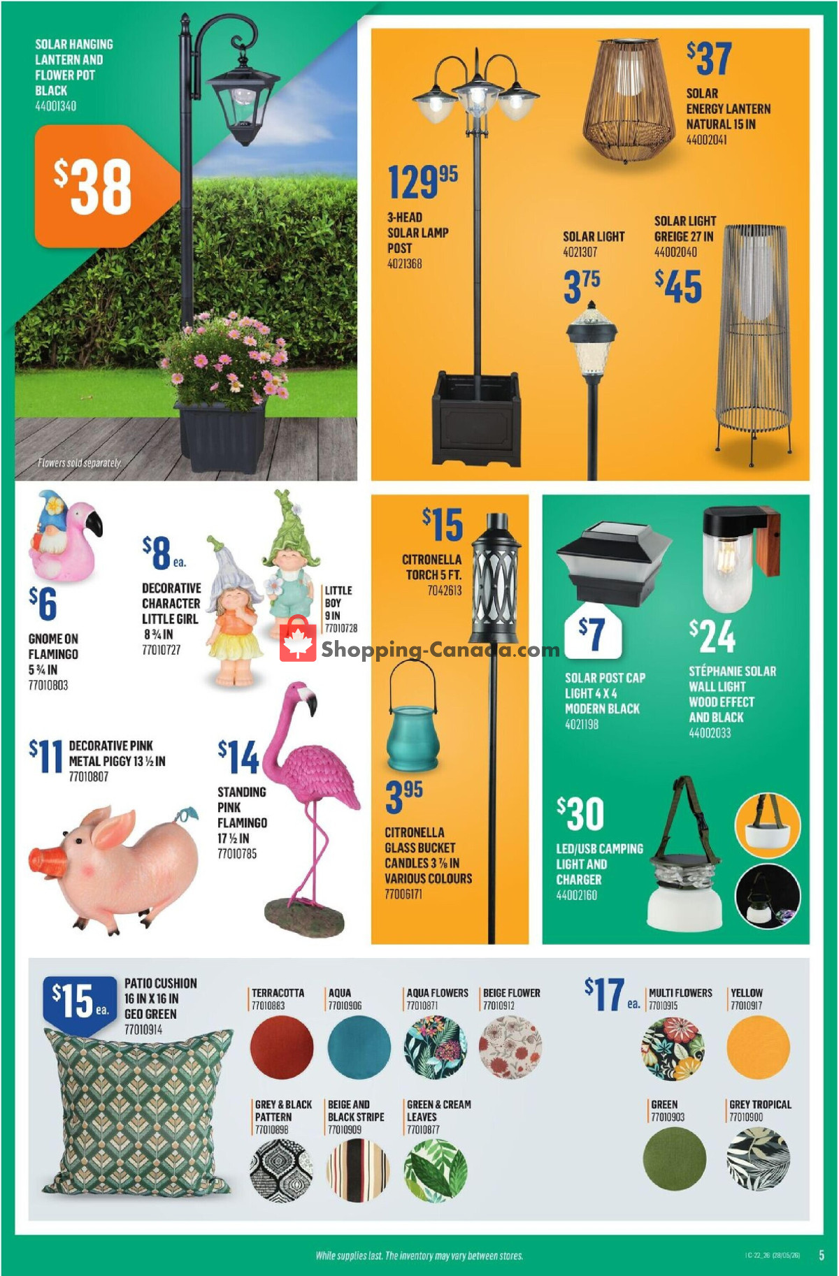 Canac flyer from Thursday May 28, 2026 to Wednesday June 3, 2026 - page 5