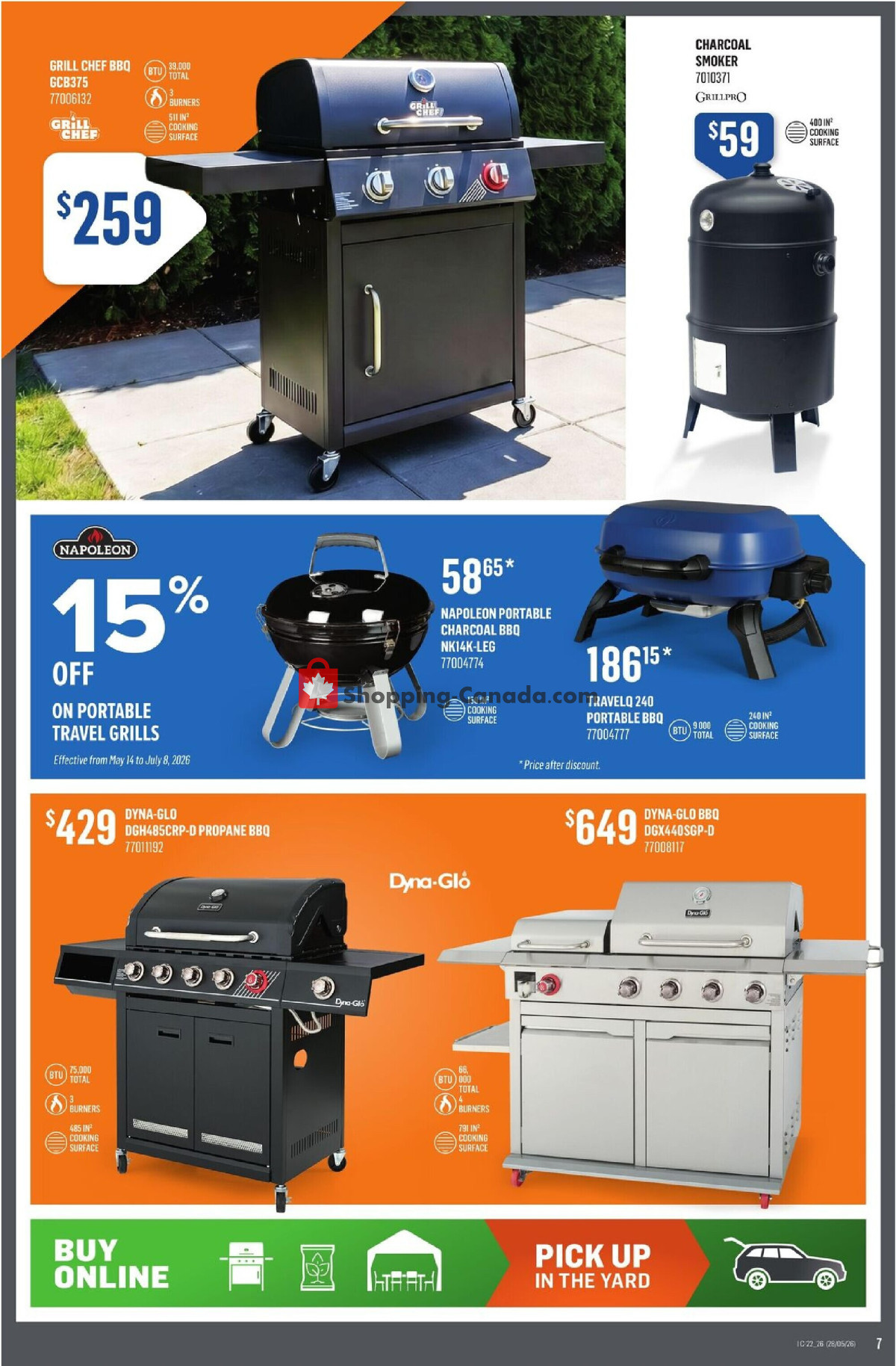 Canac flyer from Thursday May 28, 2026 to Wednesday June 3, 2026 - page 7