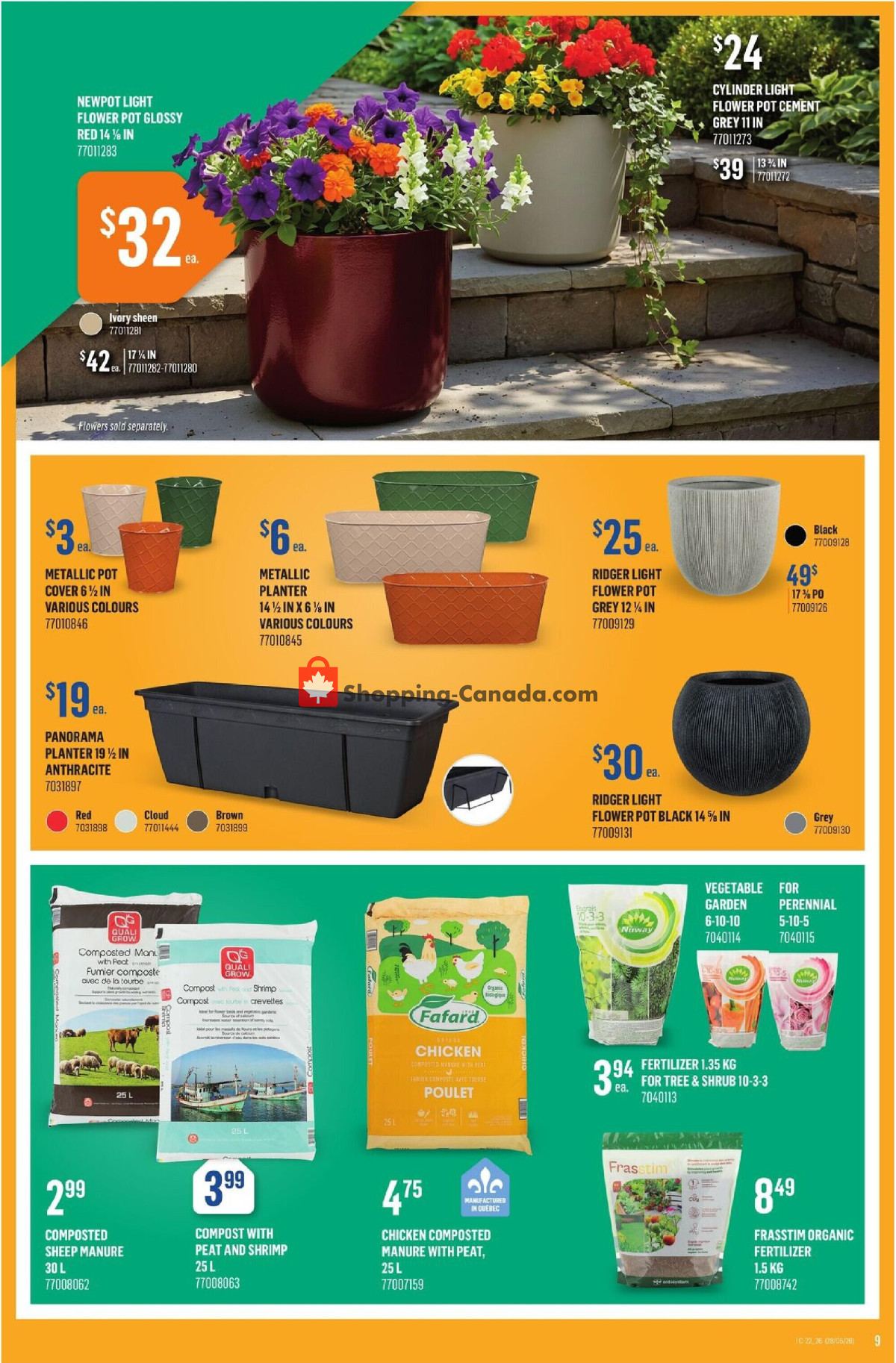 Canac flyer from Thursday May 28, 2026 to Wednesday June 3, 2026 - page 9