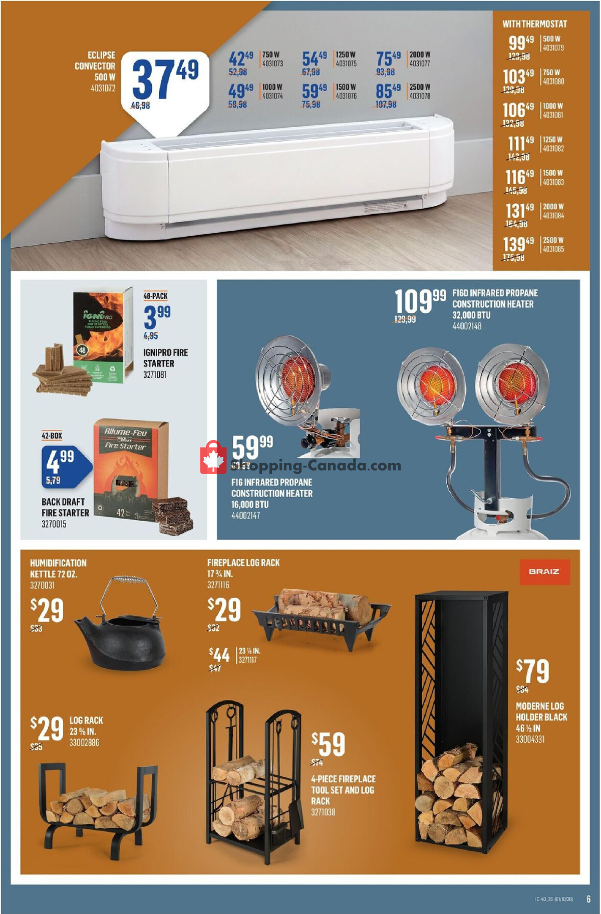 Canac flyer from Thursday October 1, 2026 to Wednesday October 7, 2026 - page 6
