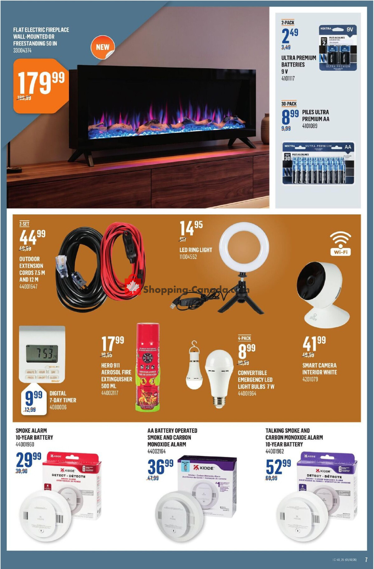 Canac flyer from Thursday October 1, 2026 to Wednesday October 7, 2026 - page 7