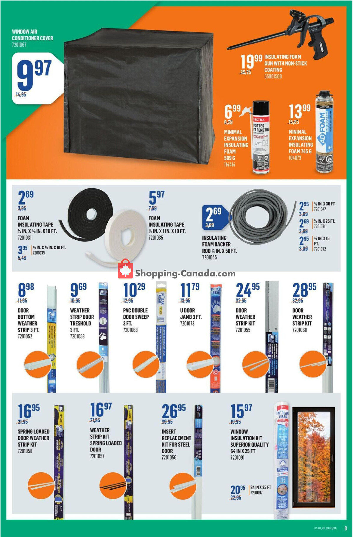 Canac flyer from Thursday October 1, 2026 to Wednesday October 7, 2026 - page 8