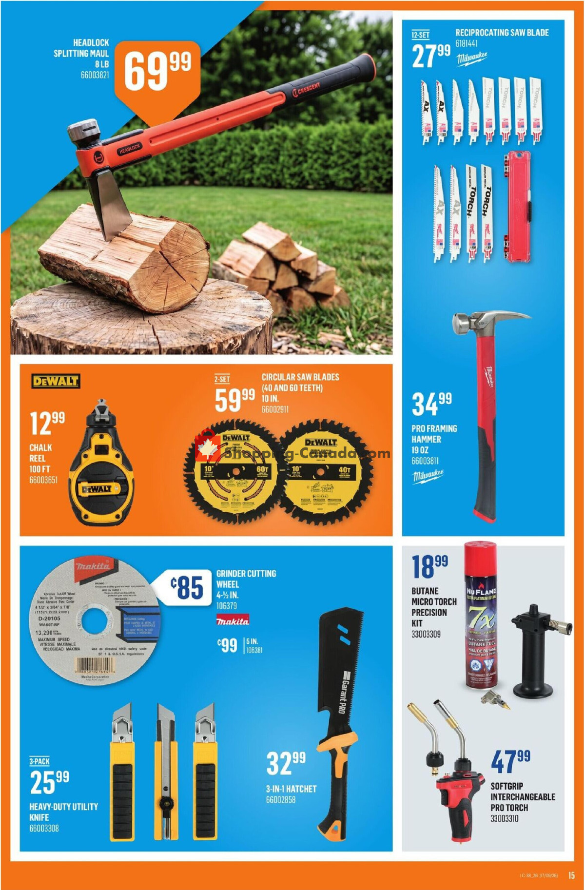 Canac flyer from Thursday September 17, 2026 to Wednesday September 23, 2026 - page 15