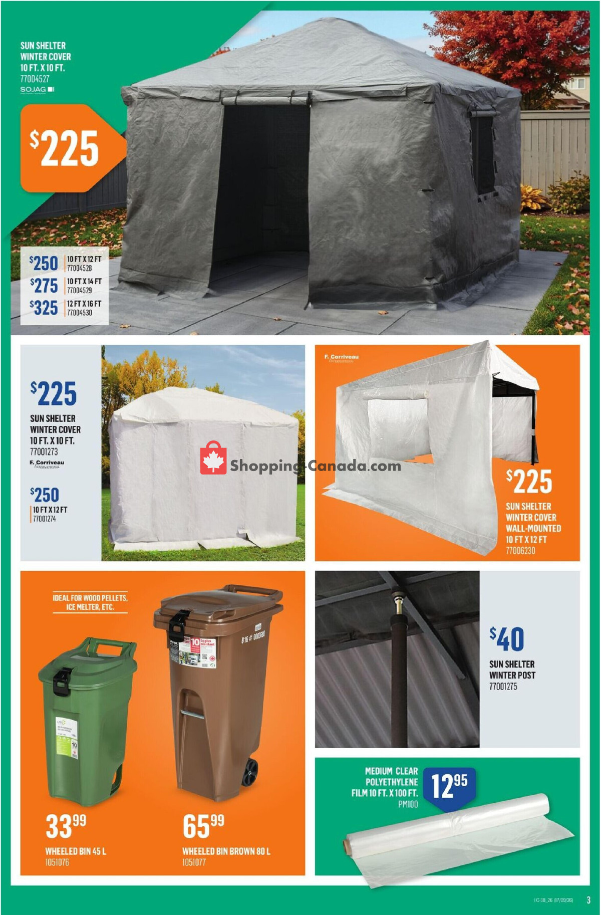 Canac flyer from Thursday September 17, 2026 to Wednesday September 23, 2026 - page 3
