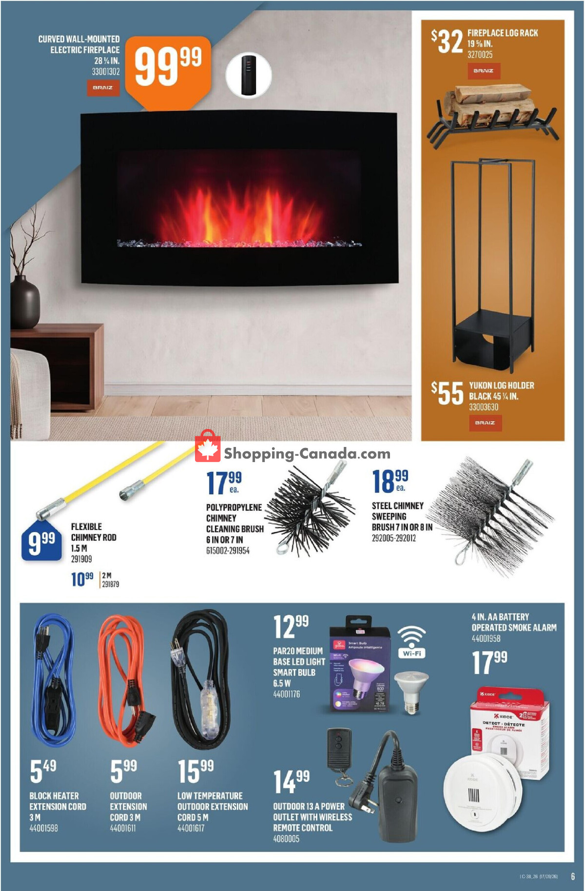 Canac flyer from Thursday September 17, 2026 to Wednesday September 23, 2026 - page 6