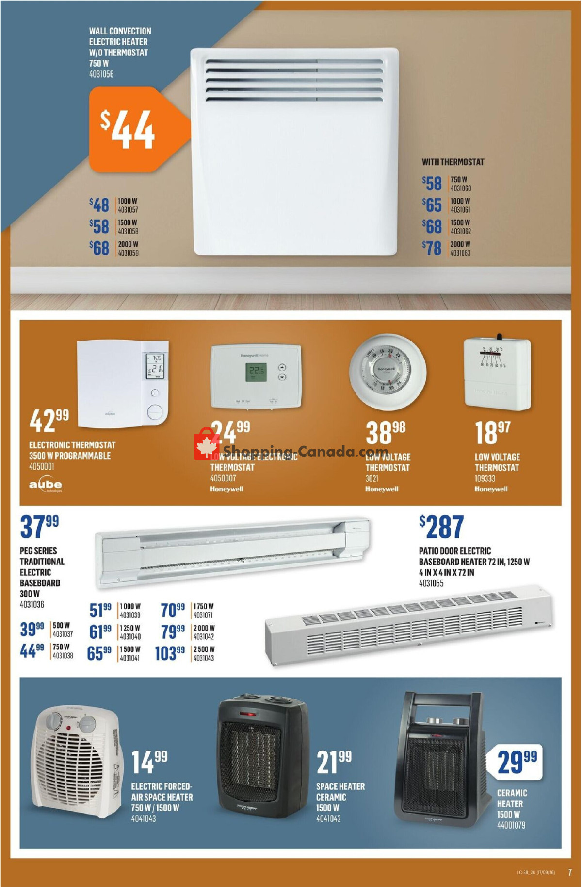 Canac flyer from Thursday September 17, 2026 to Wednesday September 23, 2026 - page 7