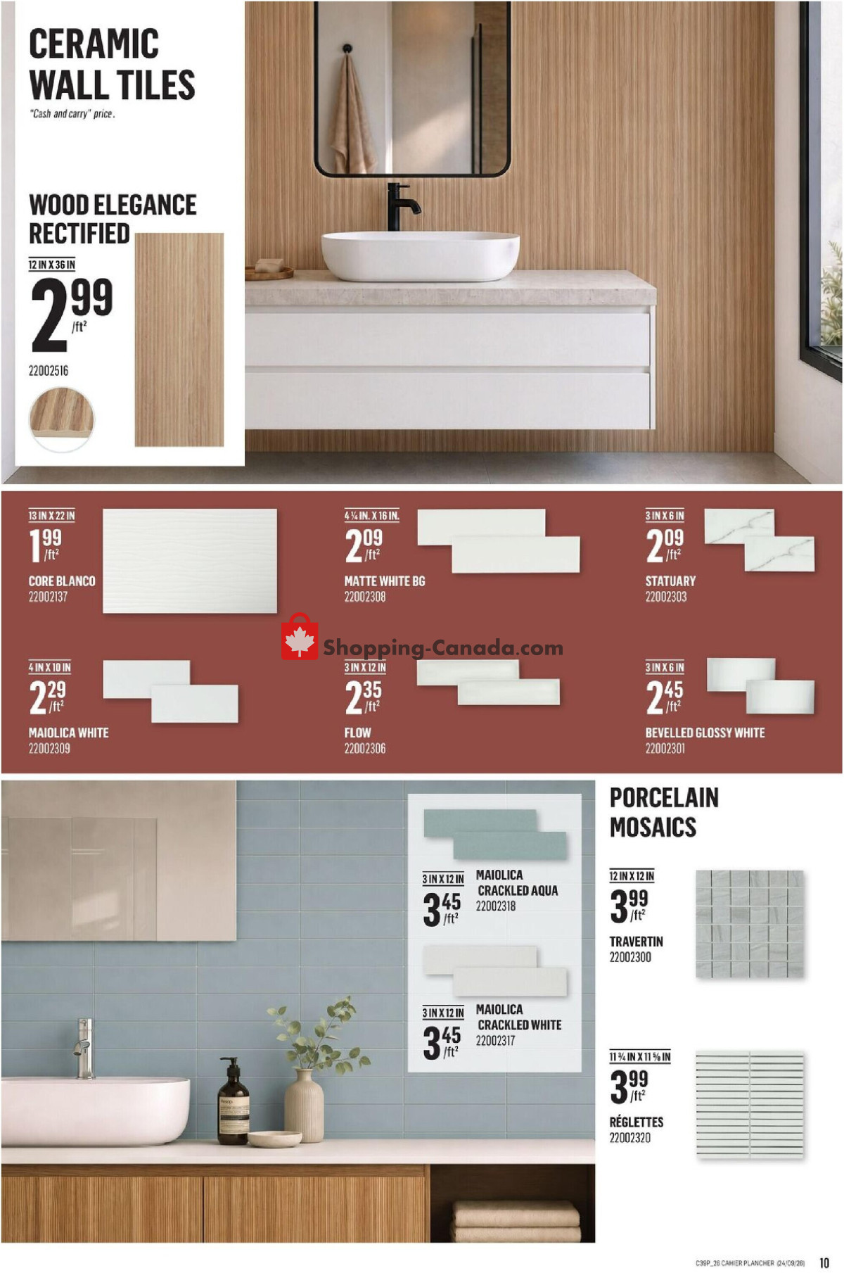 Canac flyer from Thursday September 24, 2026 to Wednesday October 7, 2026 - page 10