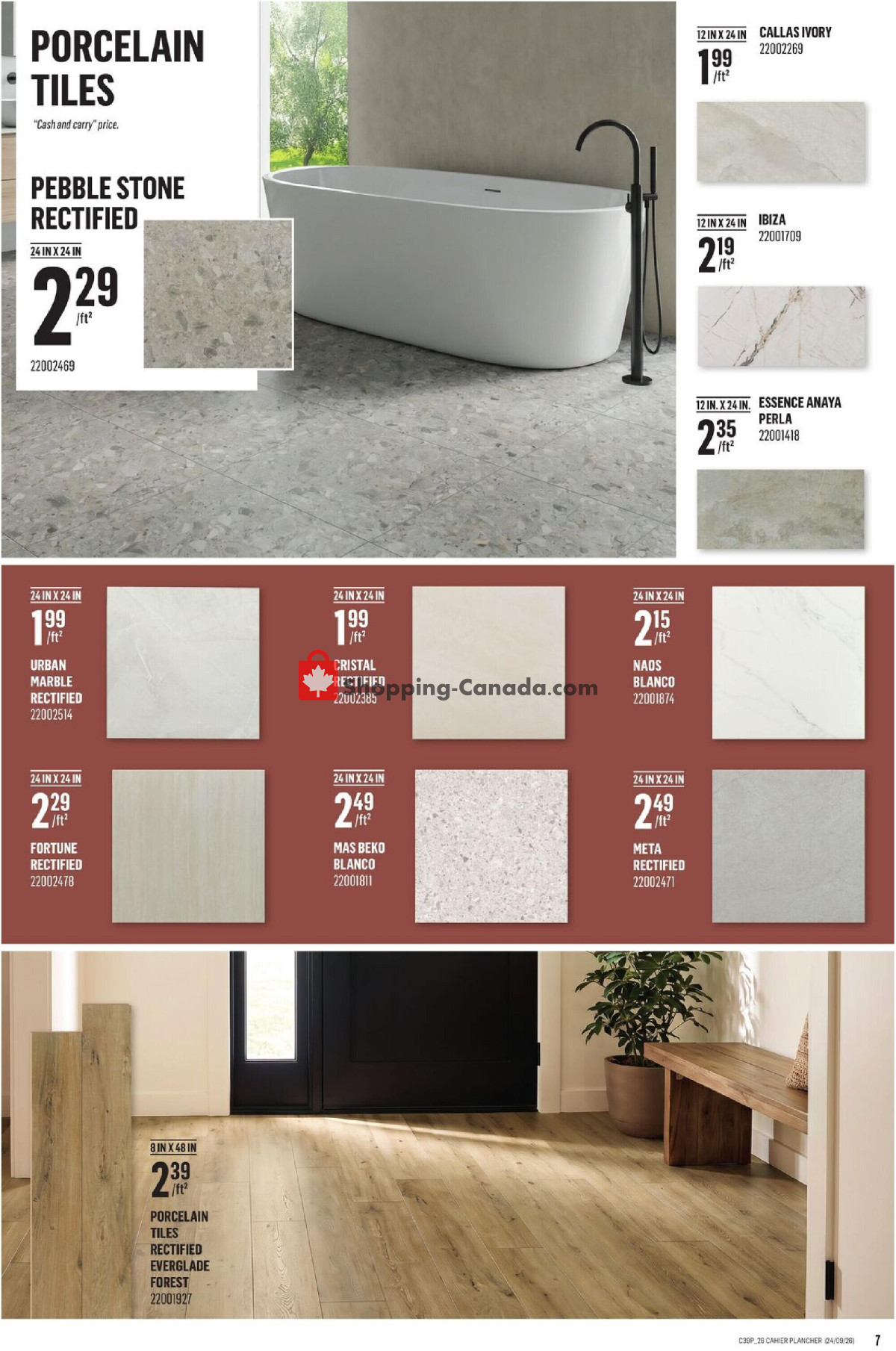 Canac flyer from Thursday September 24, 2026 to Wednesday October 7, 2026 - page 7