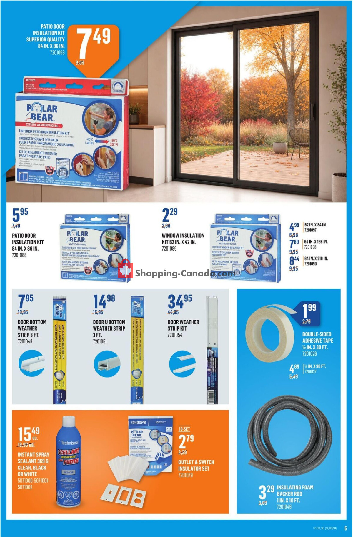 Canac flyer from Thursday September 24, 2026 to Wednesday September 30, 2026 - page 6