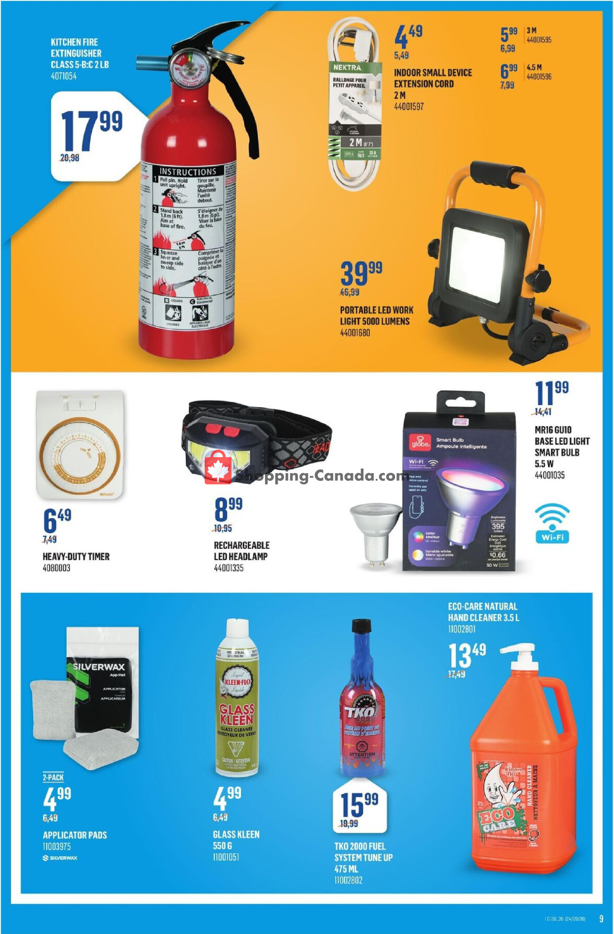 Canac flyer from Thursday September 24, 2026 to Wednesday September 30, 2026 - page 9