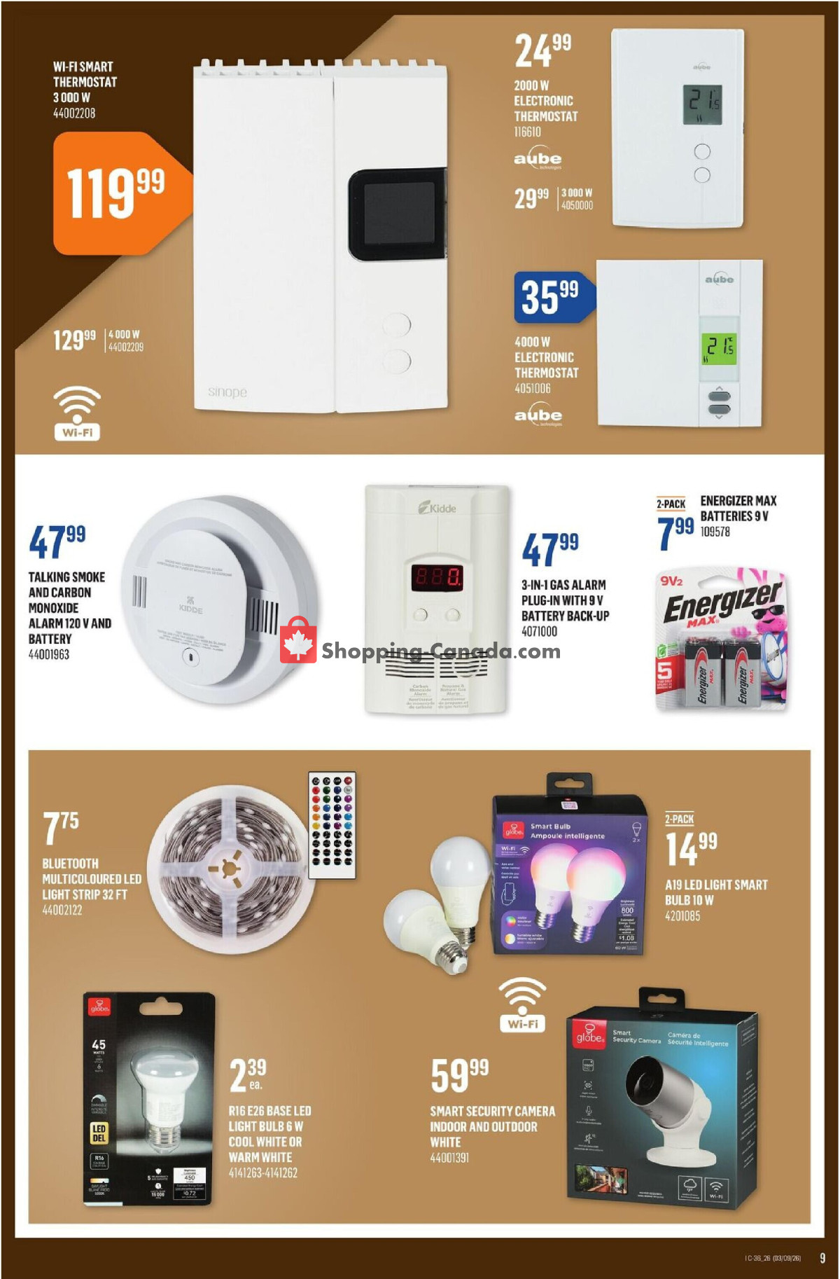 Canac flyer from Thursday September 3, 2026 to Wednesday September 9, 2026 - page 10