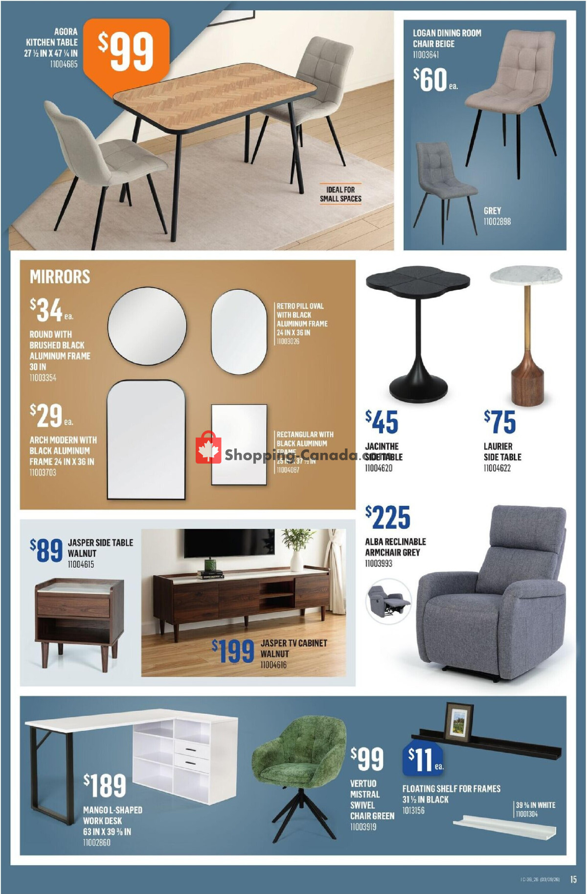Canac flyer from Thursday September 3, 2026 to Wednesday September 9, 2026 - page 16