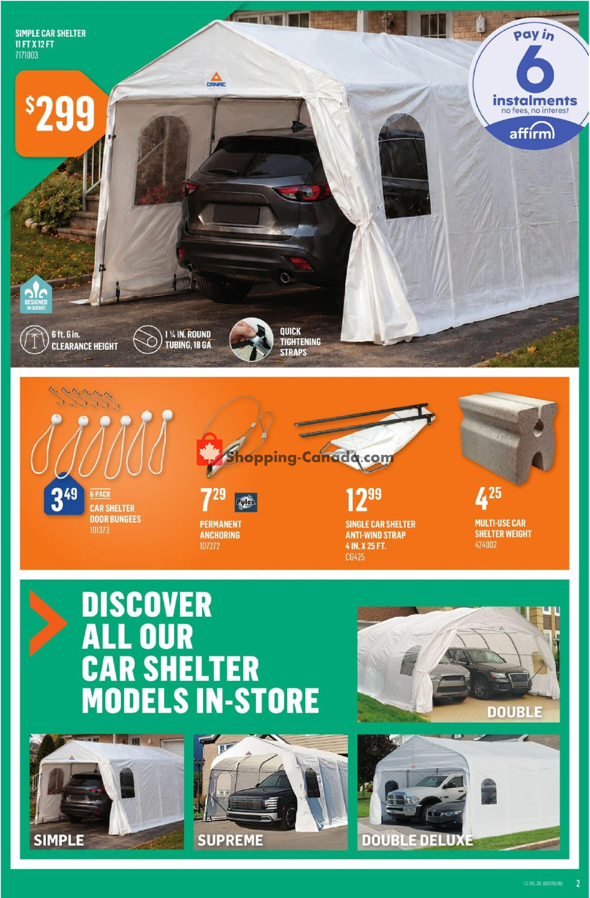 Canac flyer from Thursday September 3, 2026 to Wednesday September 9, 2026 - page 3