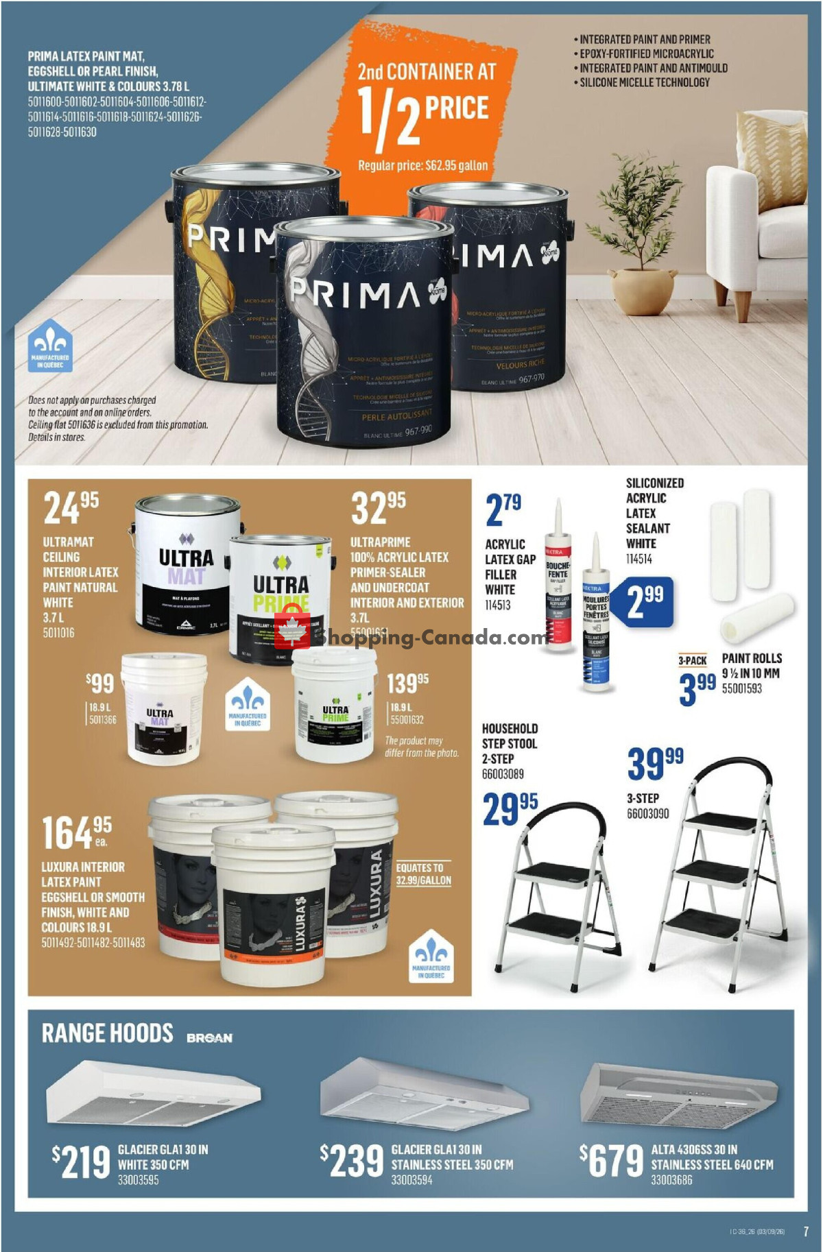 Canac flyer from Thursday September 3, 2026 to Wednesday September 9, 2026 - page 8