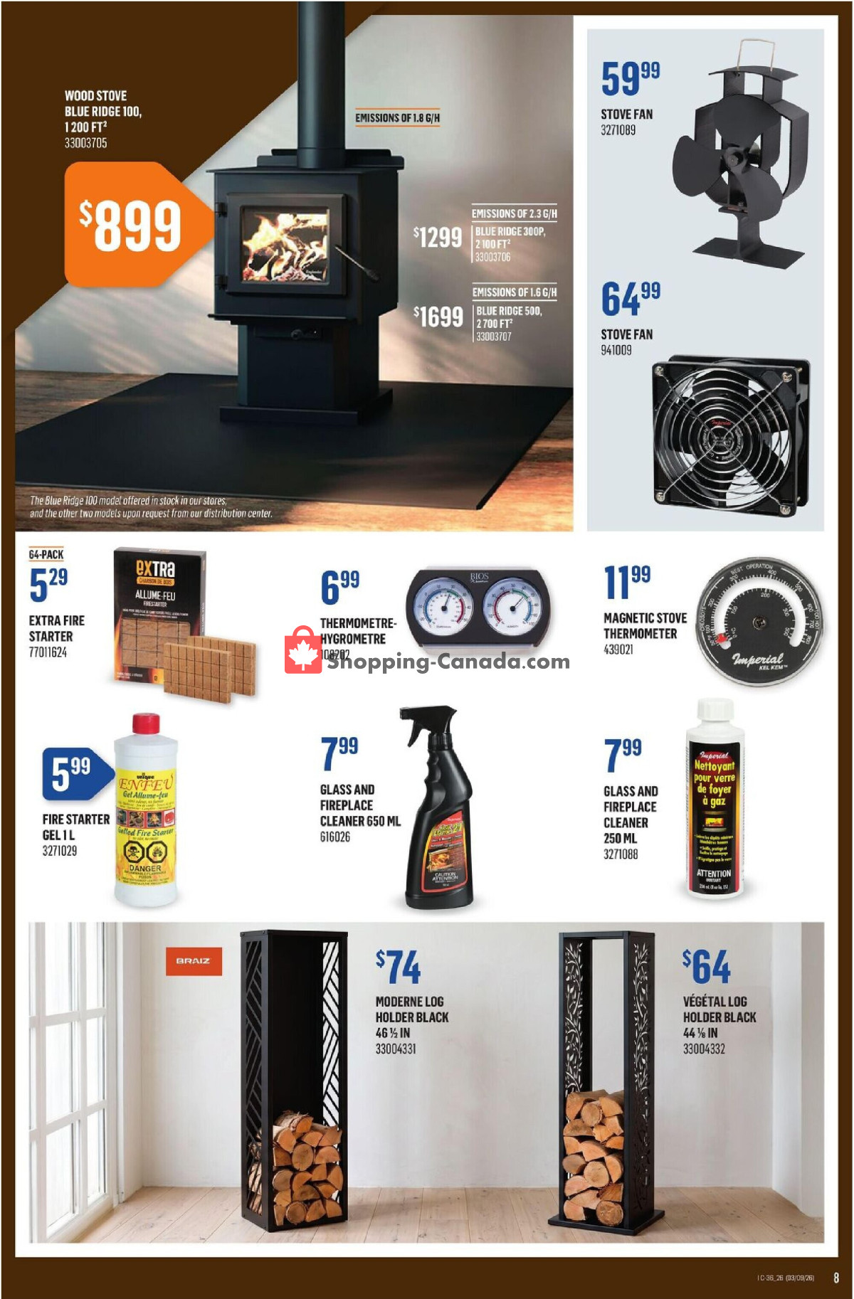 Canac flyer from Thursday September 3, 2026 to Wednesday September 9, 2026 - page 9
