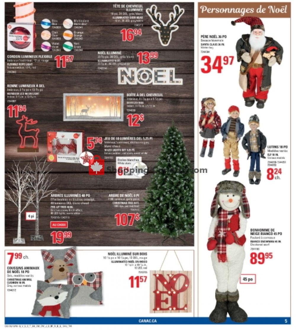 Canac flyer from Thursday October 18, 2018 to Wednesday October 24, 2018 - page 5