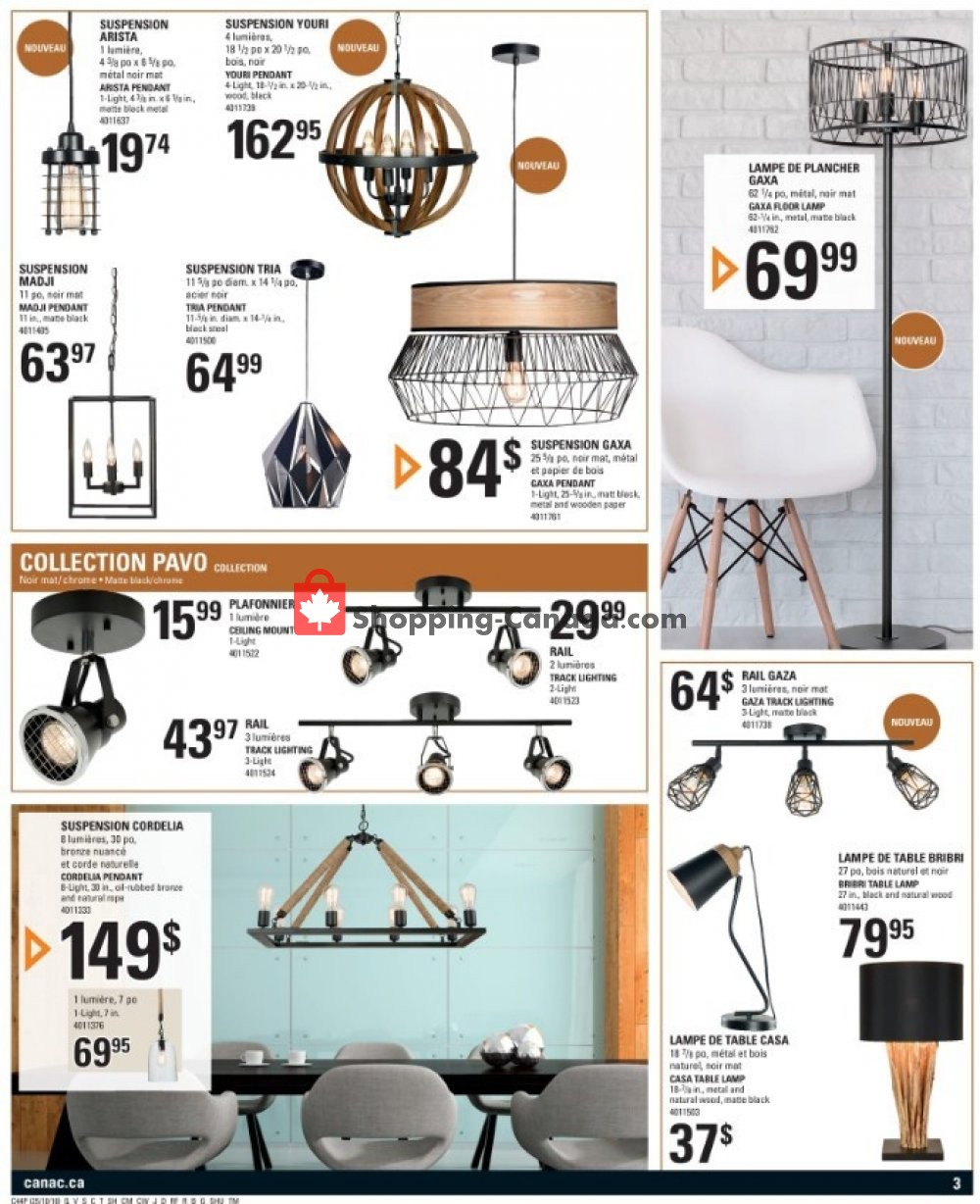 Canac flyer from Thursday October 25, 2018 to Wednesday October 31, 2018 - page 3