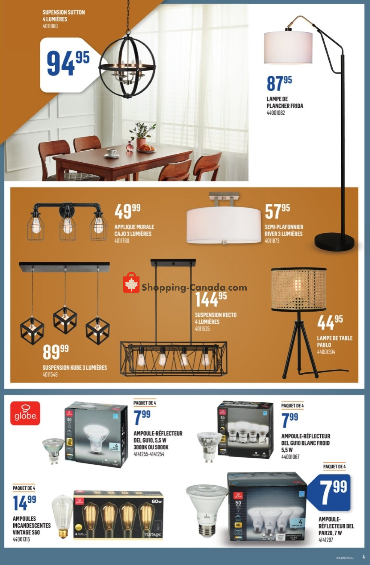 Canac flyer from Thursday February 8, 2024 to Wednesday February 14, 2024 - page 4