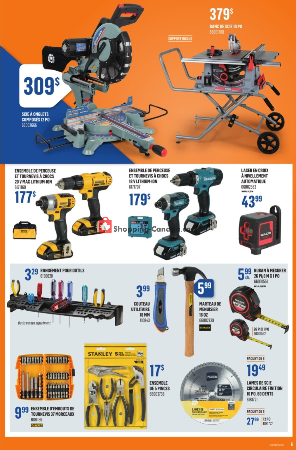 Canac flyer from Thursday February 8, 2024 to Wednesday February 14, 2024 - page 6