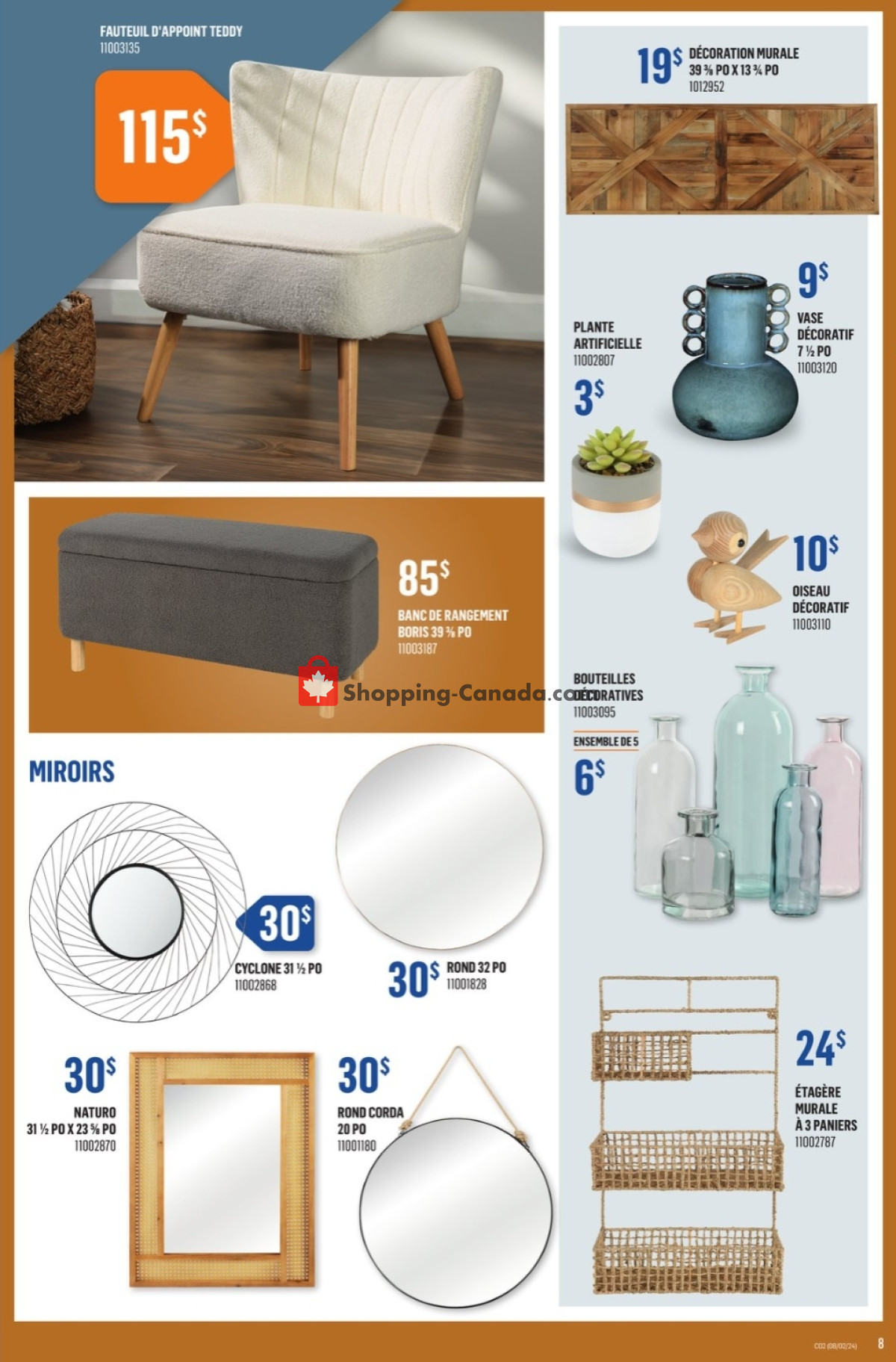 Canac flyer from Thursday February 8, 2024 to Wednesday February 14, 2024 - page 8