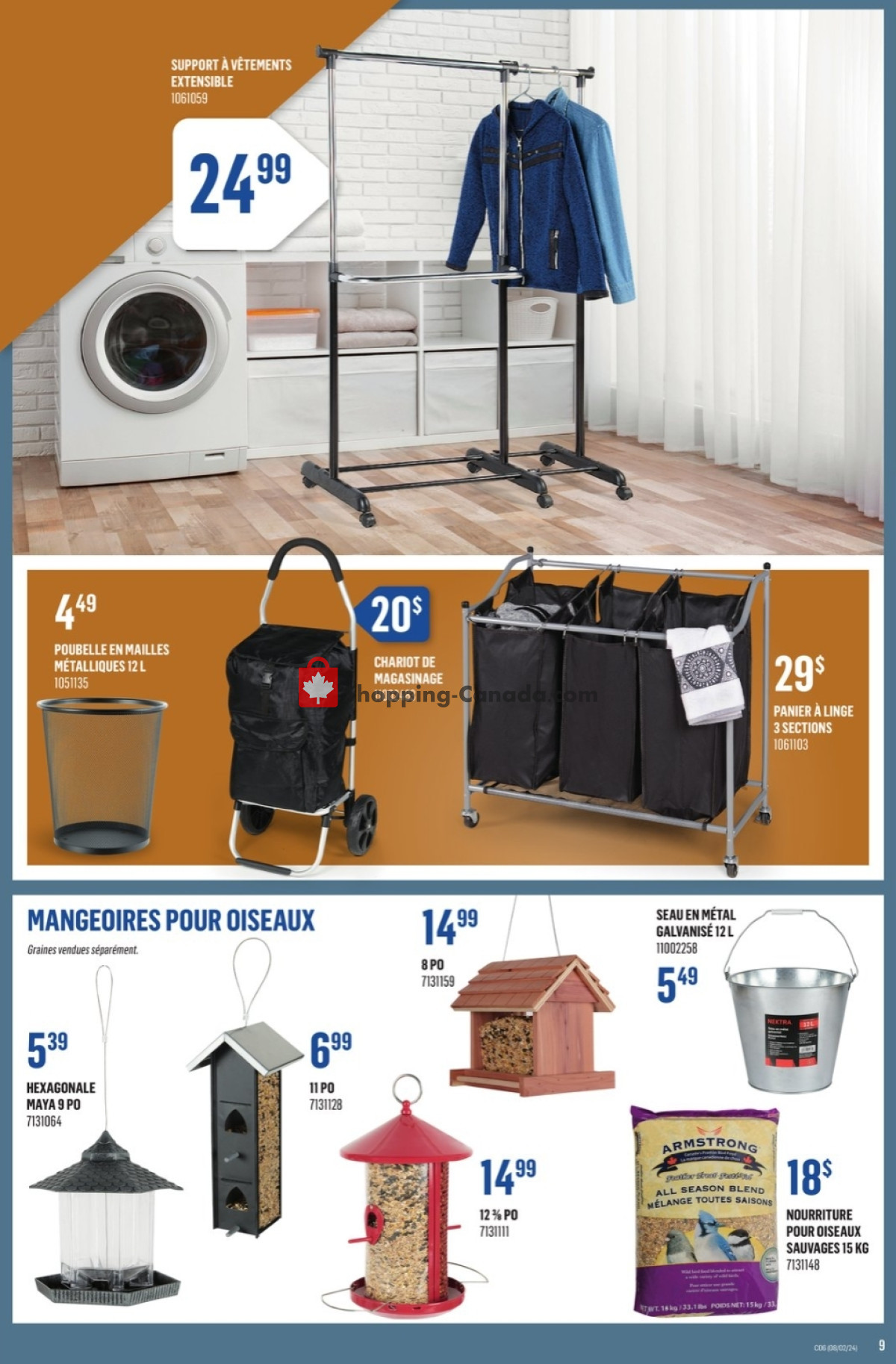 Canac flyer from Thursday February 8, 2024 to Wednesday February 14, 2024 - page 9