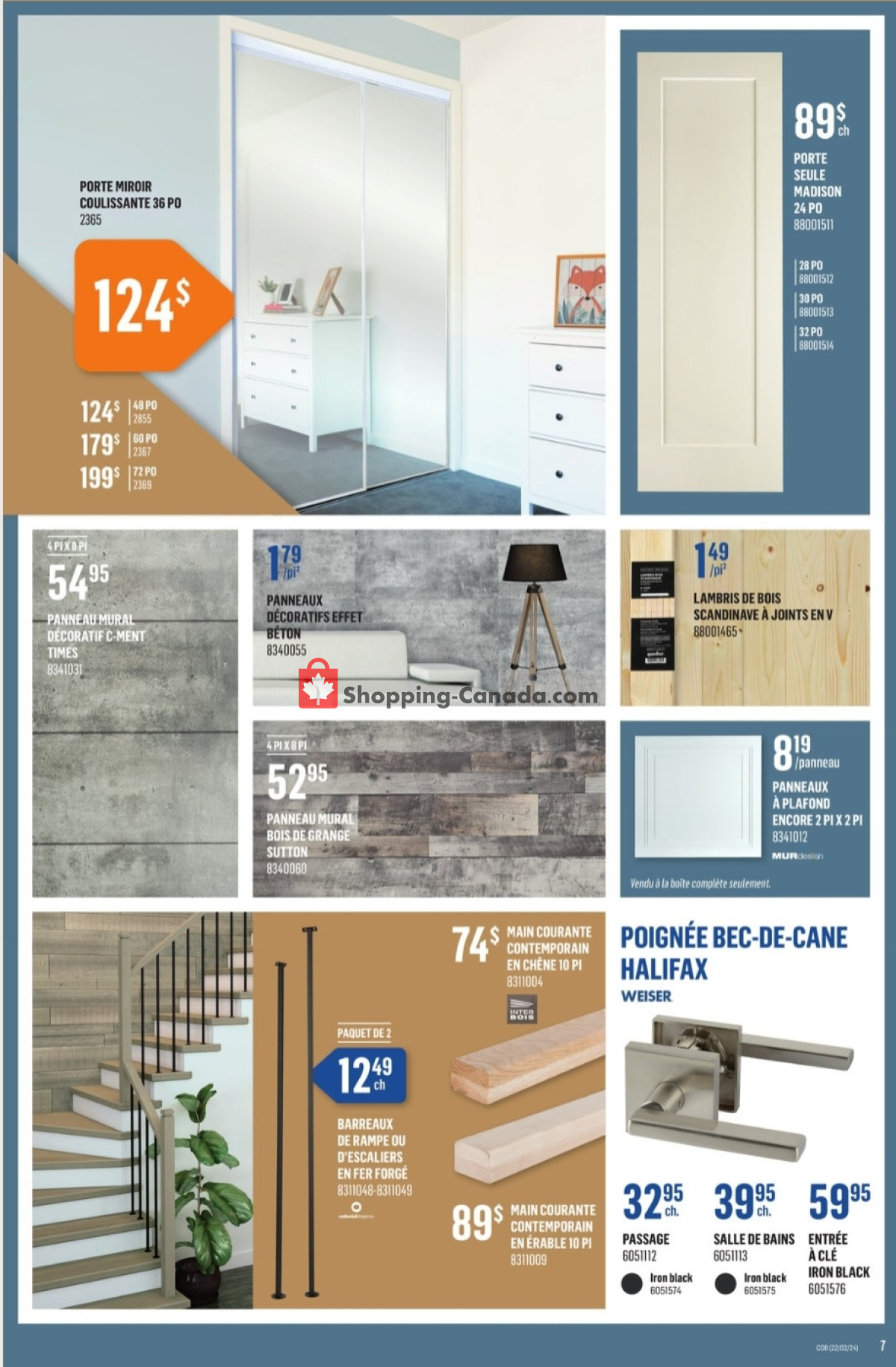 Canac flyer from Thursday February 22, 2024 to Wednesday February 28, 2024 - page 7