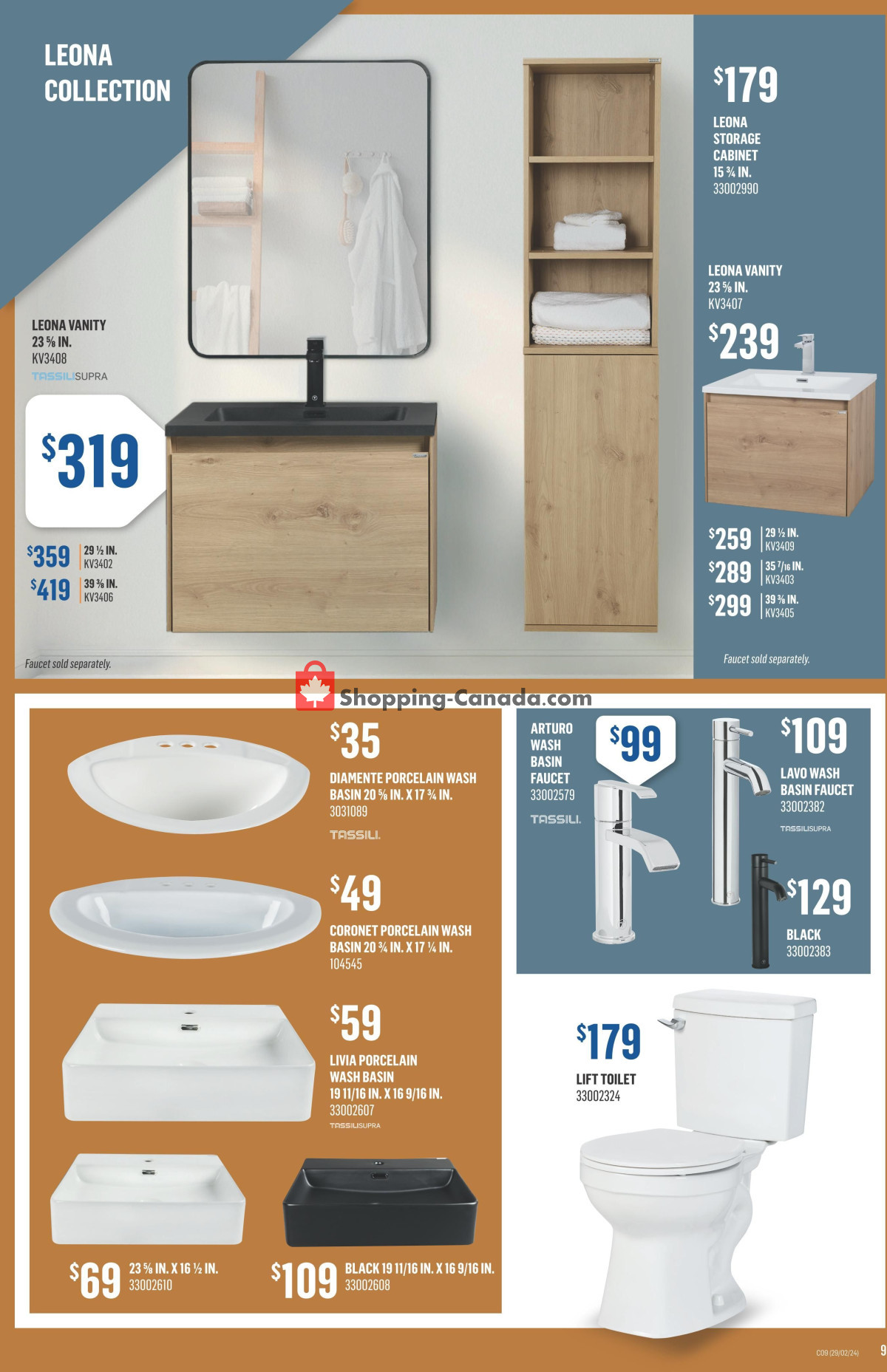 Canac flyer from Thursday February 29, 2024 to Wednesday March 6, 2024 - page 9