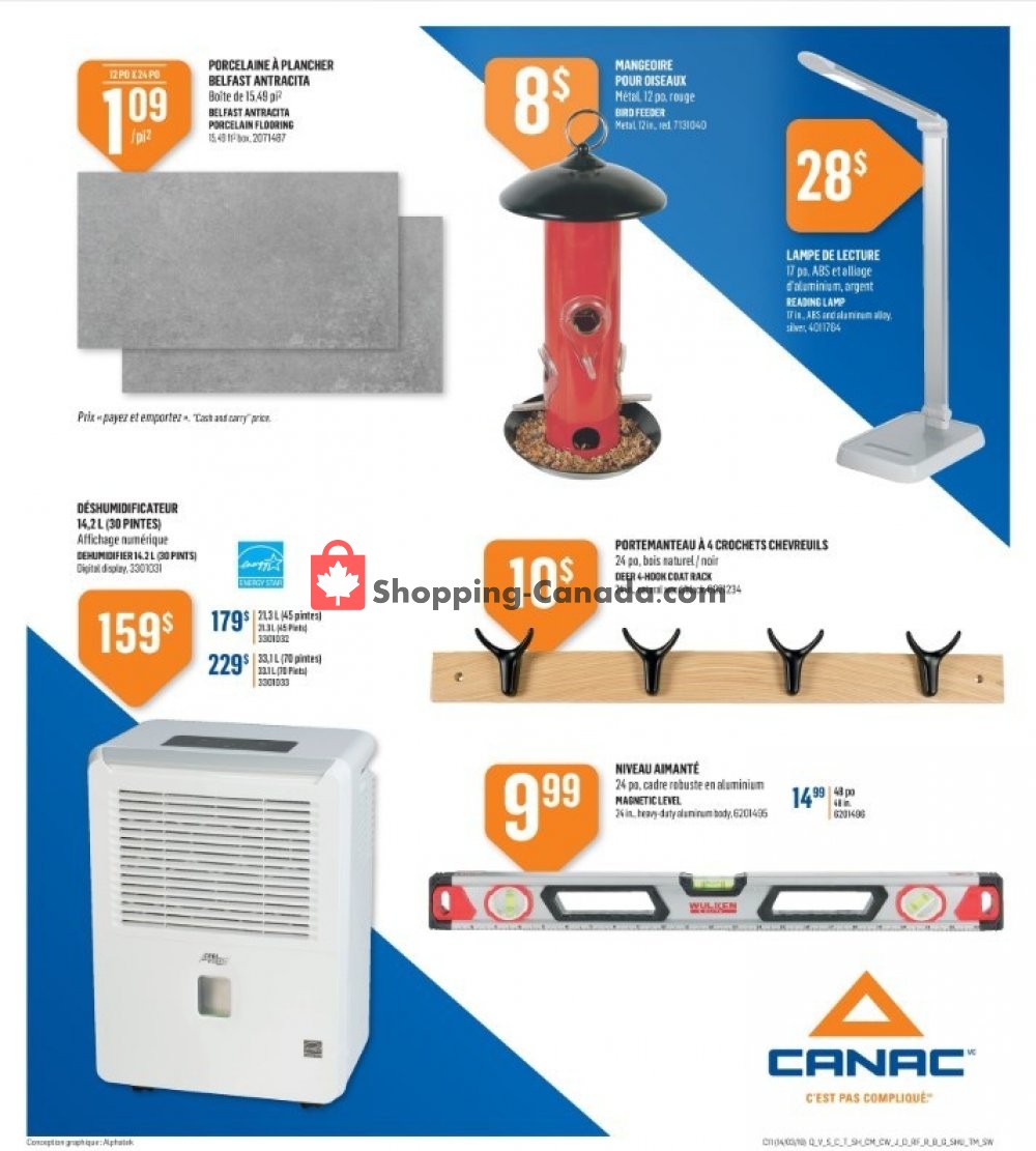 Canac flyer from Thursday March 14, 2019 to Wednesday March 20, 2019 - page 16