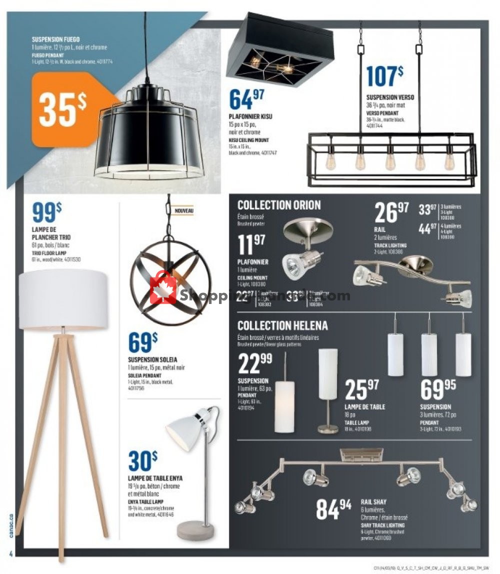 Canac flyer from Thursday March 14, 2019 to Wednesday March 20, 2019 - page 4