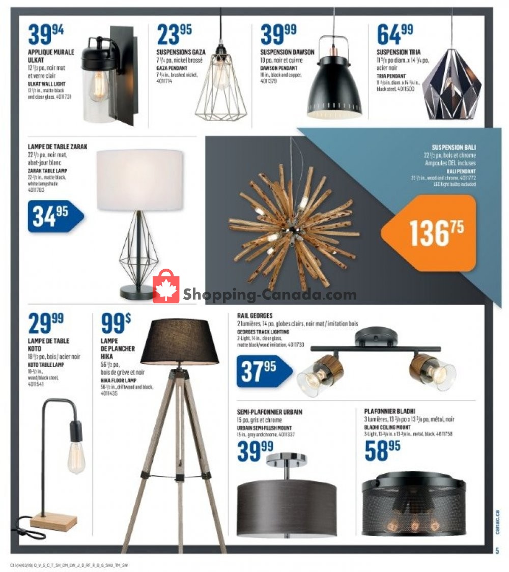 Canac flyer from Thursday March 14, 2019 to Wednesday March 20, 2019 - page 5