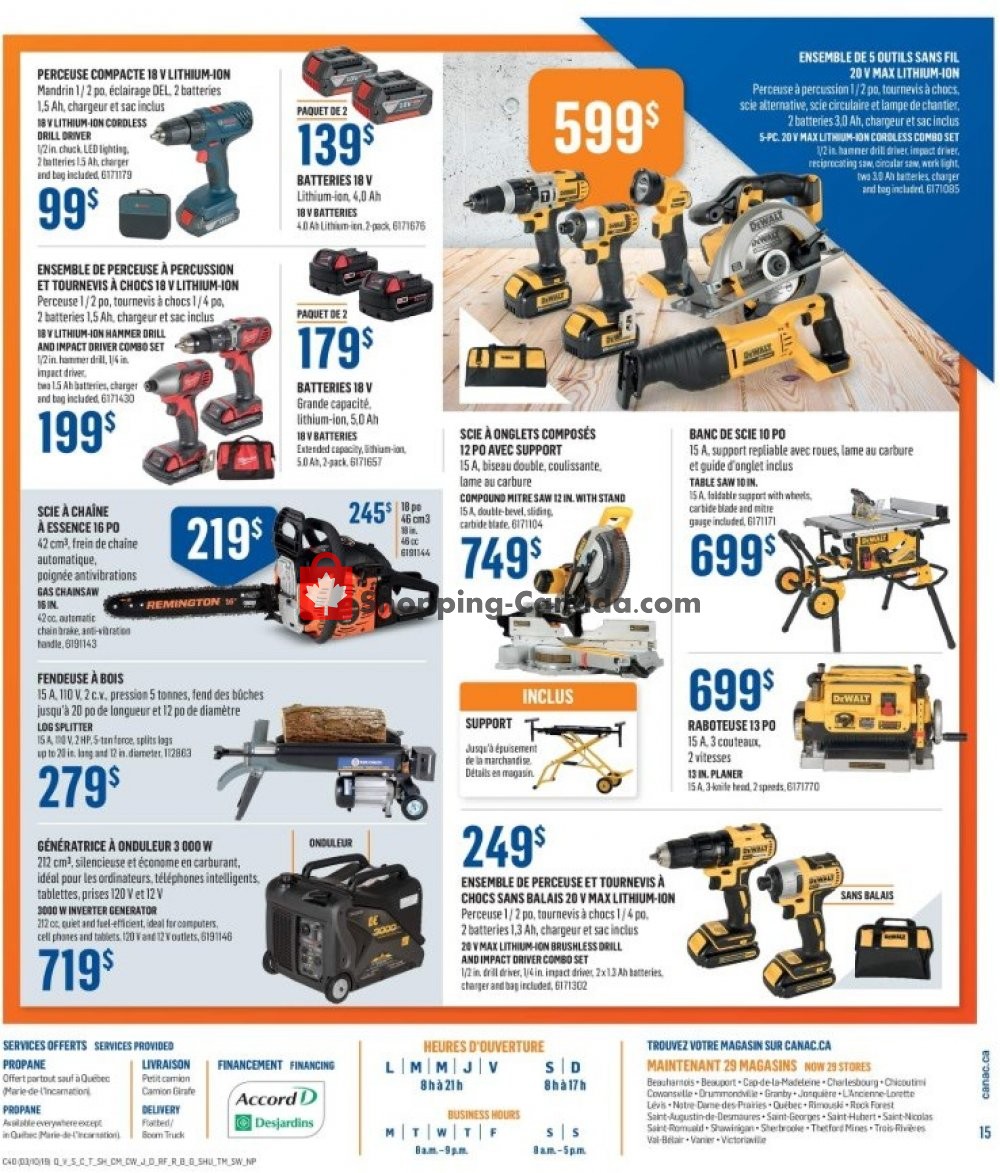 Canac flyer from Thursday October 3, 2019 to Wednesday October 9, 2019 - page 16