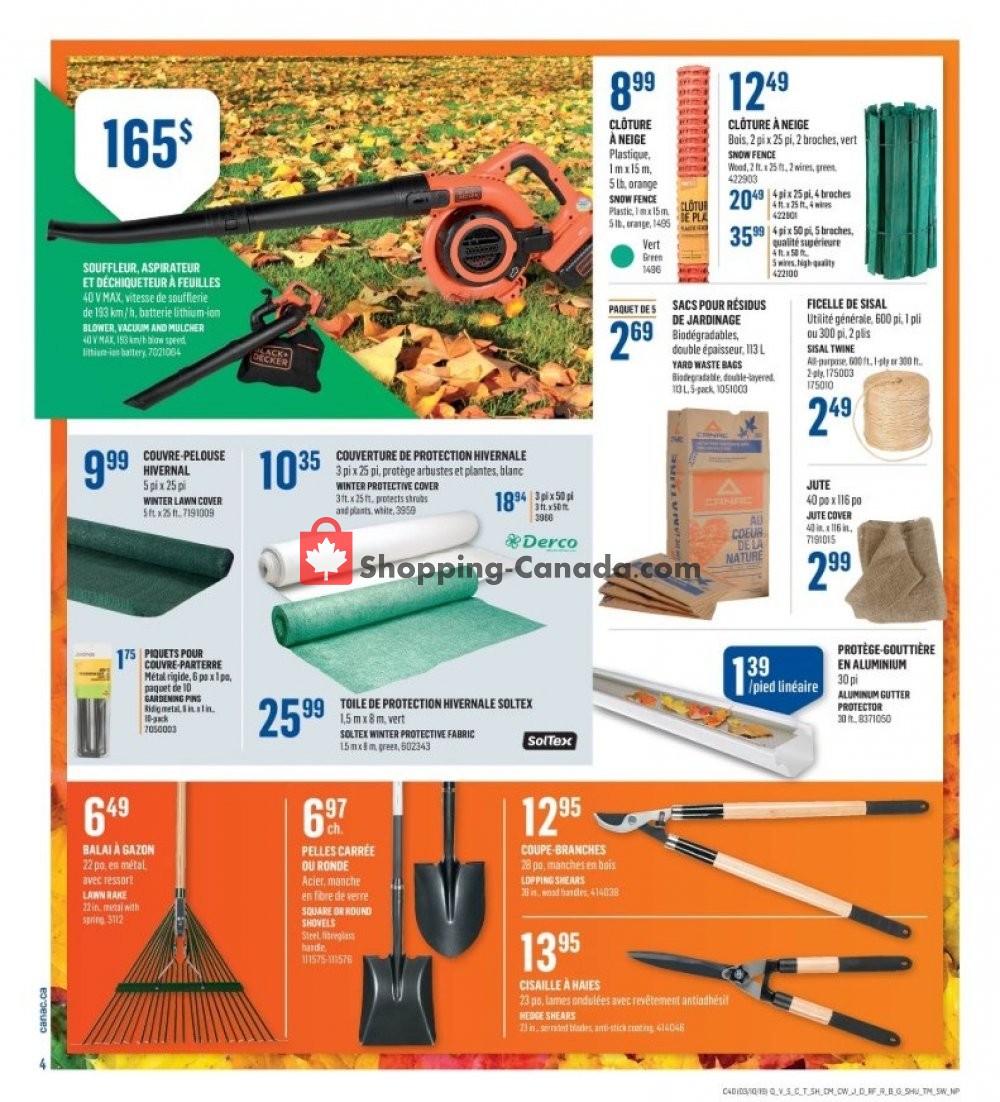 Canac flyer from Thursday October 3, 2019 to Wednesday October 9, 2019 - page 5