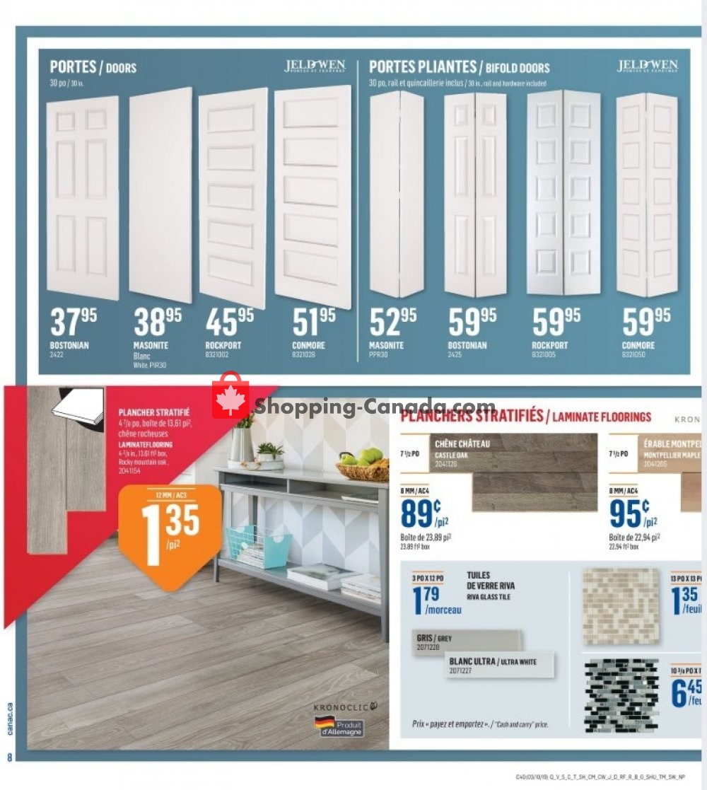 Canac flyer from Thursday October 3, 2019 to Wednesday October 9, 2019 - page 9