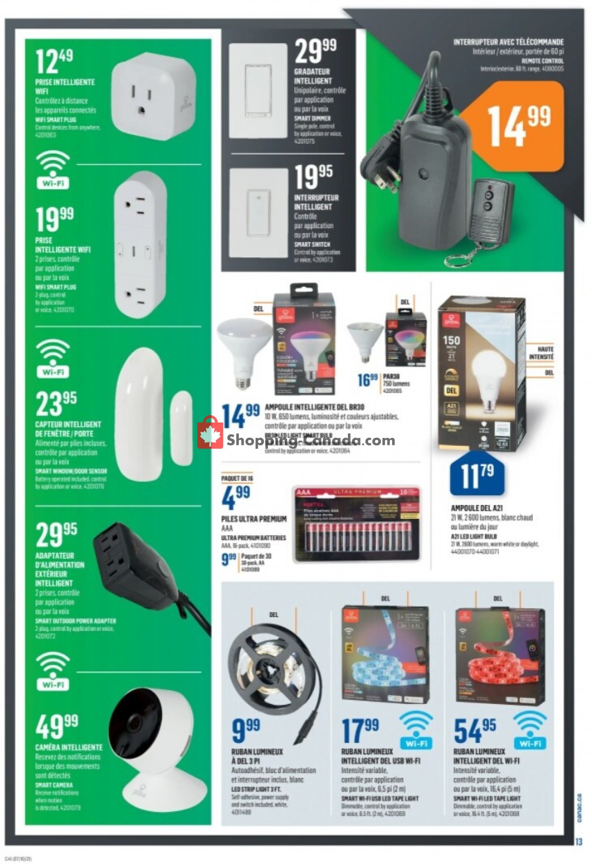 Canac flyer from Thursday October 7, 2021 to Wednesday October 13, 2021 - page 13