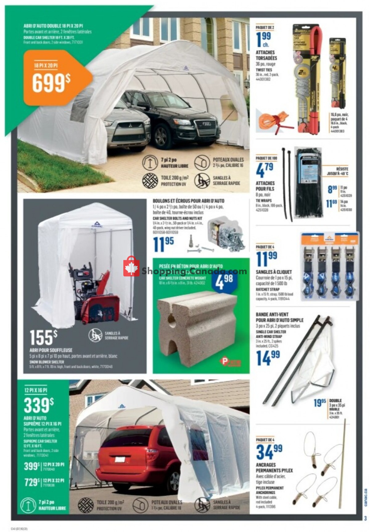 Canac flyer from Thursday October 7, 2021 to Wednesday October 13, 2021 - page 3