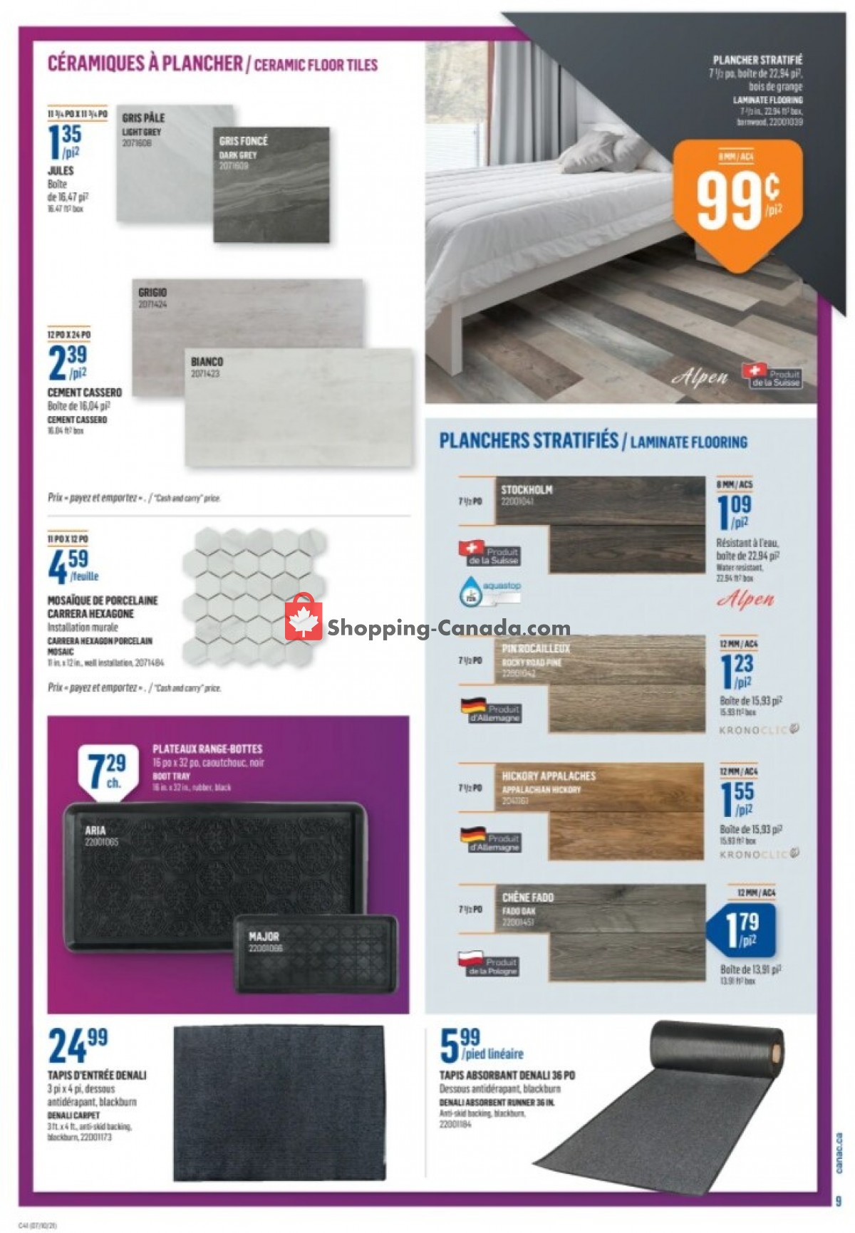 Canac flyer from Thursday October 7, 2021 to Wednesday October 13, 2021 - page 9