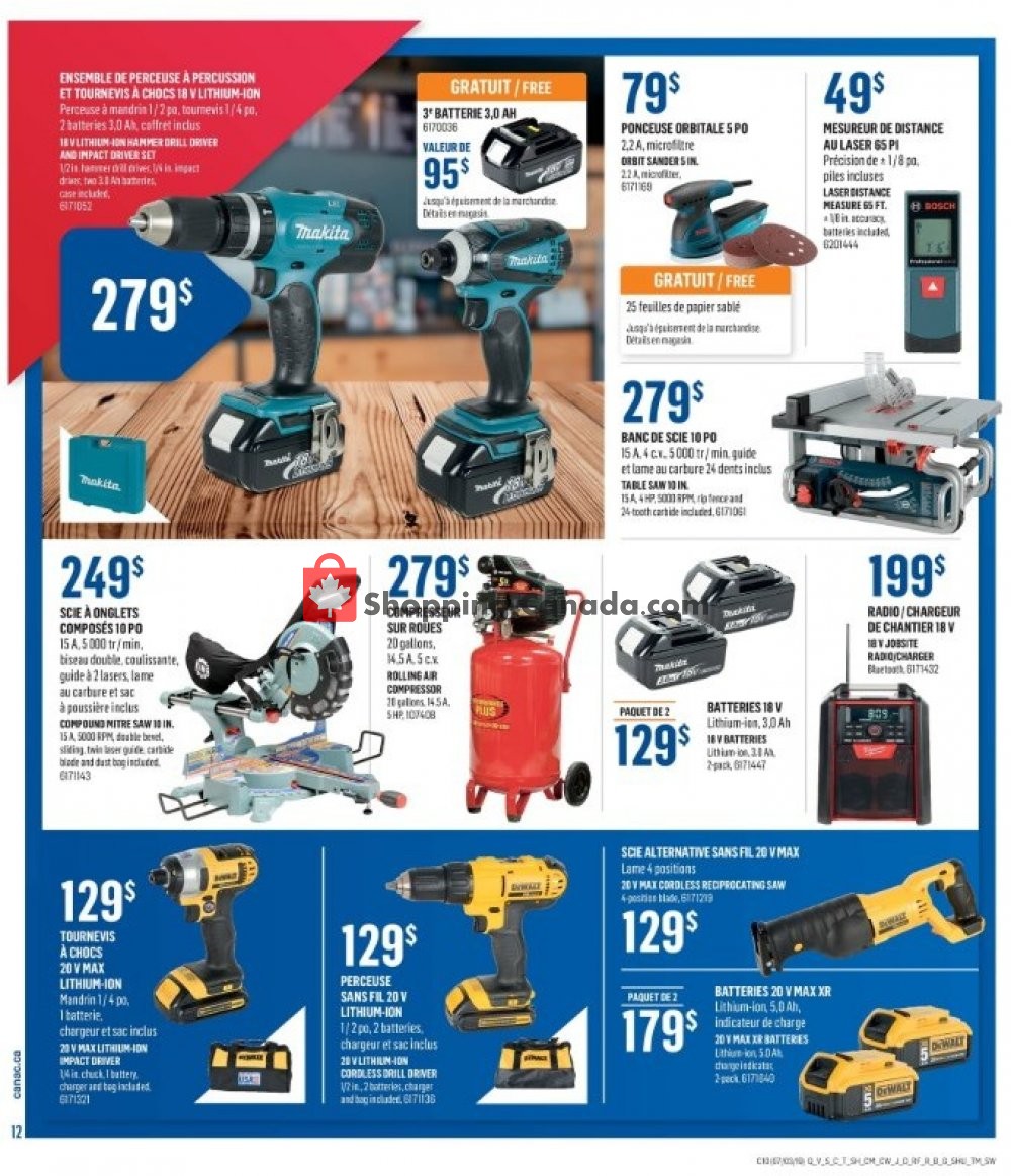 Canac flyer from Thursday March 7, 2019 to Wednesday March 13, 2019 - page 12