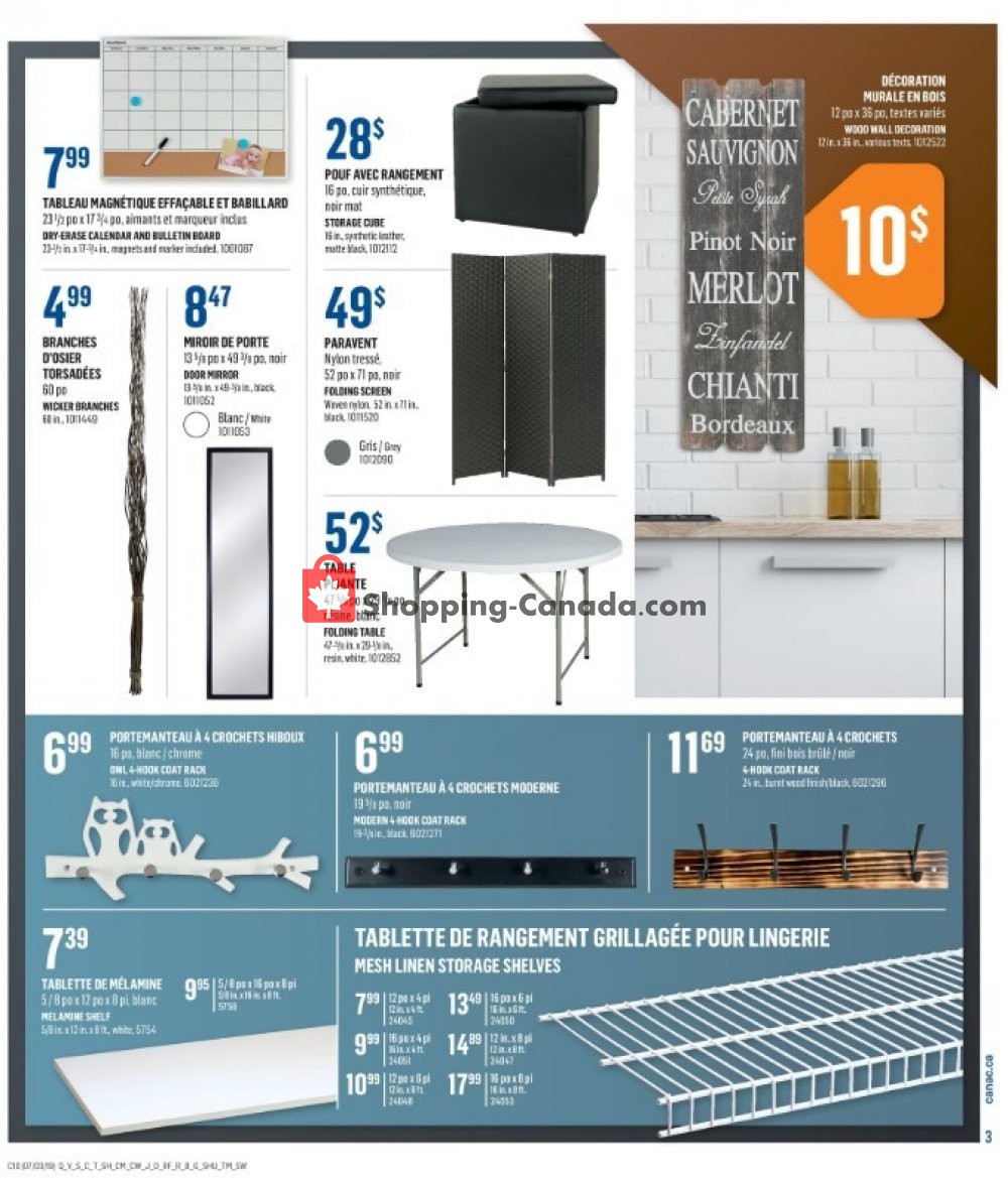 Canac flyer from Thursday March 7, 2019 to Wednesday March 13, 2019 - page 3