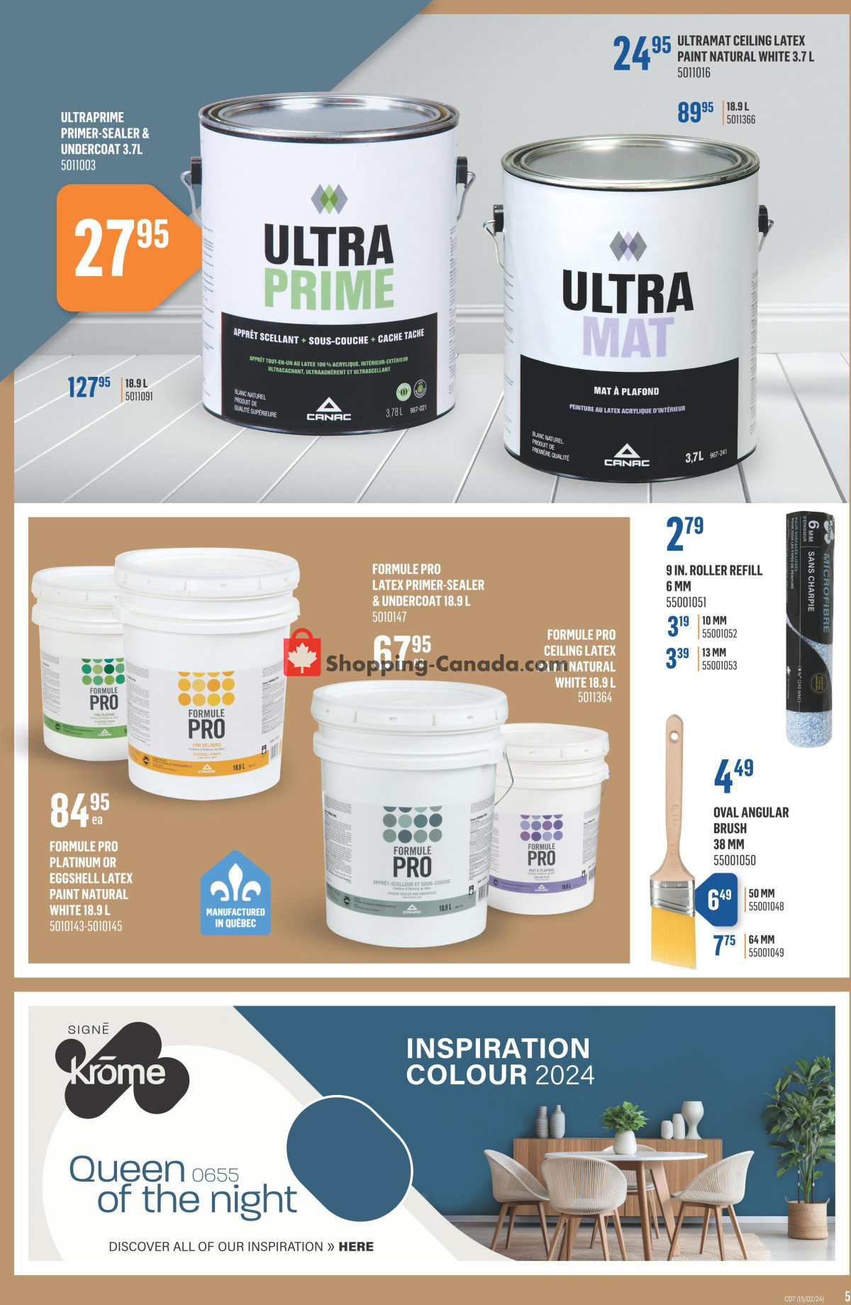 Canac flyer from Thursday February 15, 2024 to Wednesday February 21, 2024 - page 5