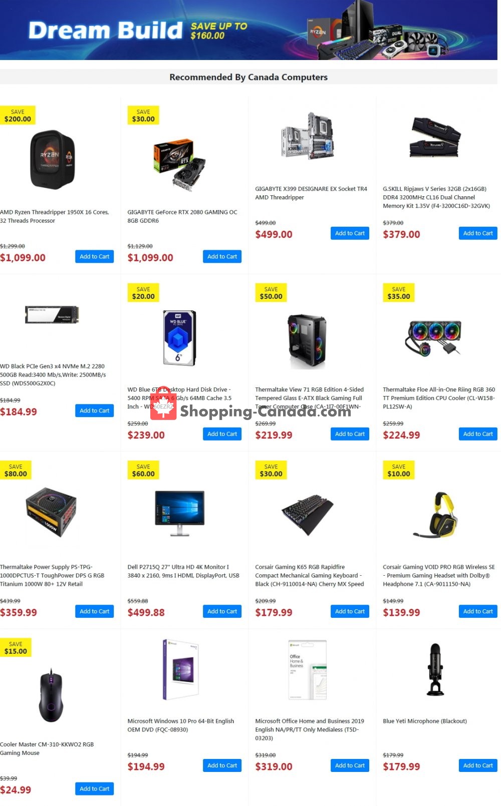 Canada Computers flyer from Friday October 19, 2018 to Thursday October 25, 2018 - page 1