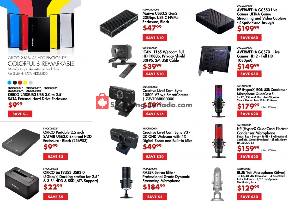 Canada Computers Canada, flyer (Gaming In Nexgen) May 26 June 1