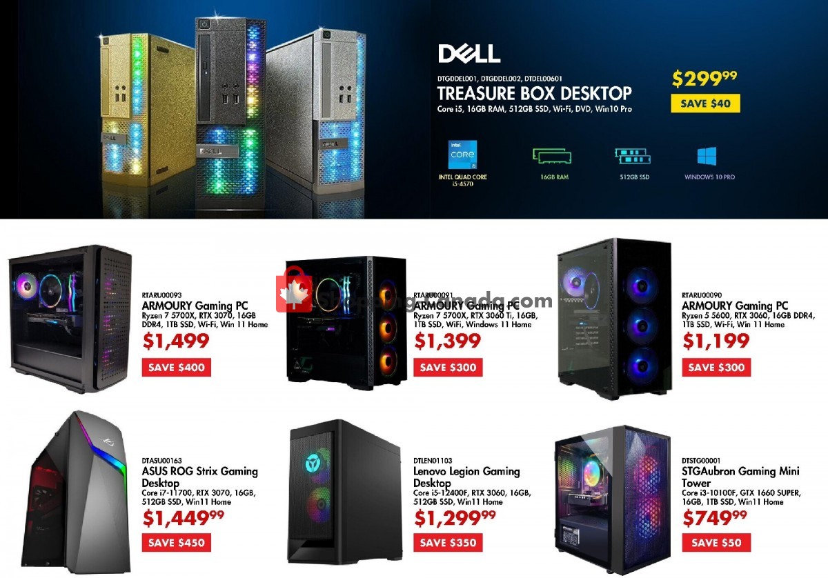 Canada Computers Canada, flyer (Gaming In Nexgen) May 26 June 1