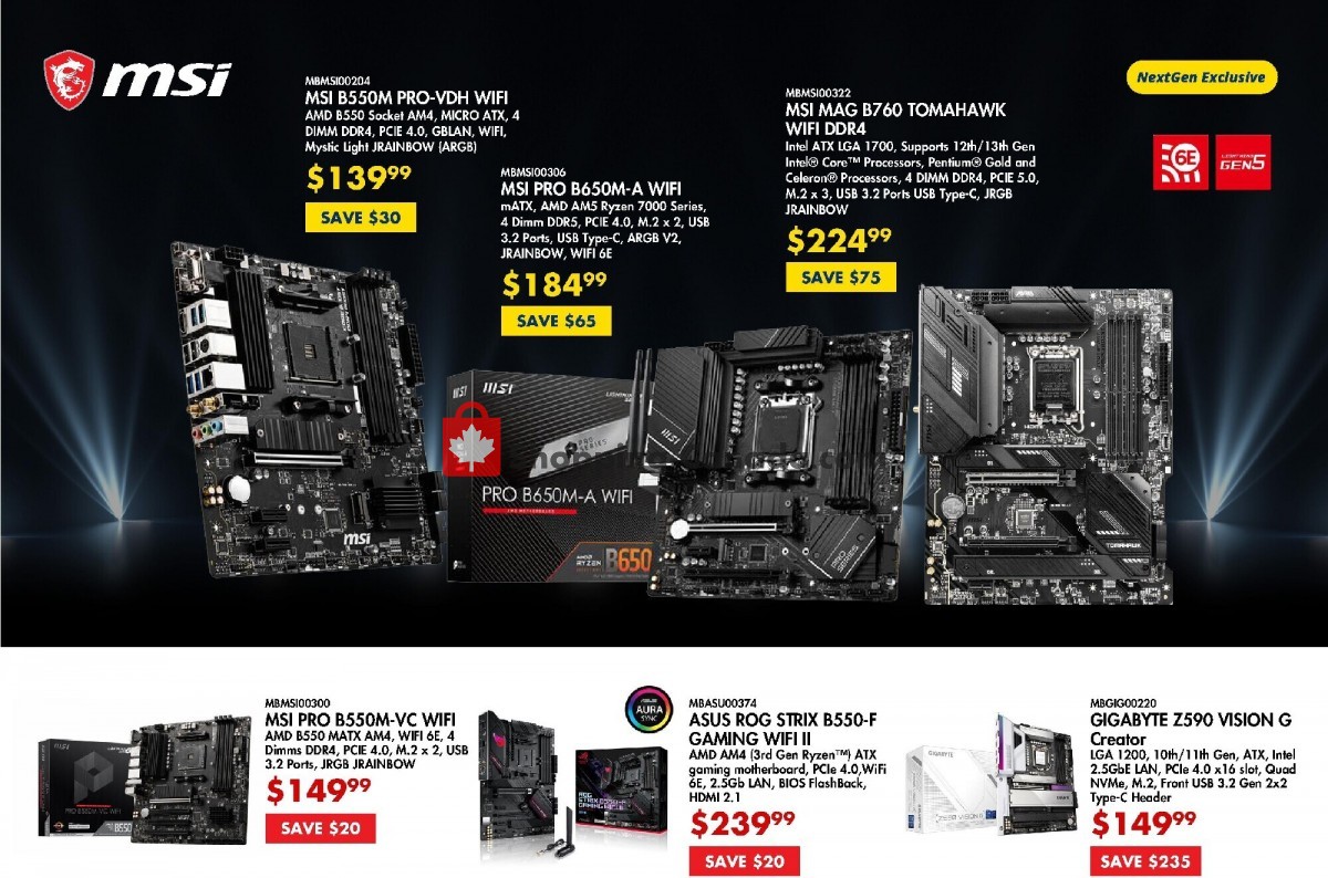 Canada Computers Canada, flyer (Gaming In Nexgen) May 26 June 1