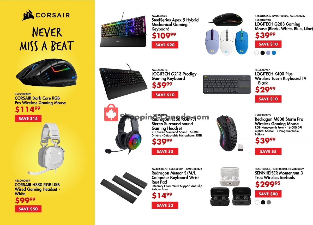 Canada Computers Canada, flyer (Gaming In Nexgen) May 26 June 1