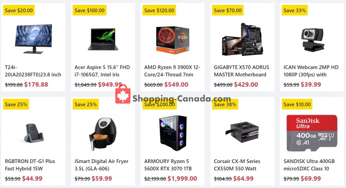 Canada Computers flyer from Friday July 16, 2021 to Thursday July 22, 2021 - page 4