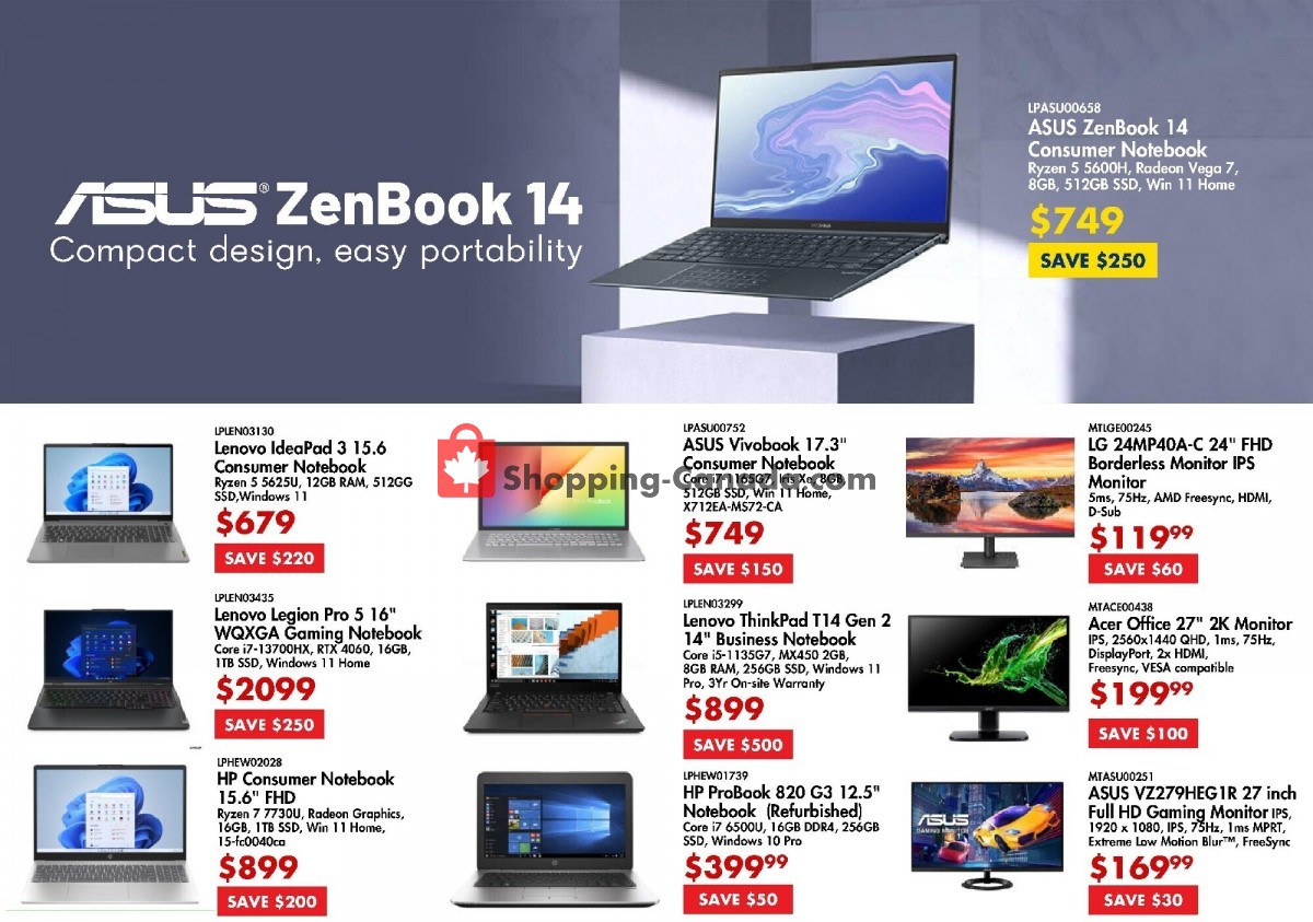 Canada Computers flyer from Friday June 2, 2023 to Thursday June 8, 2023 - page 3