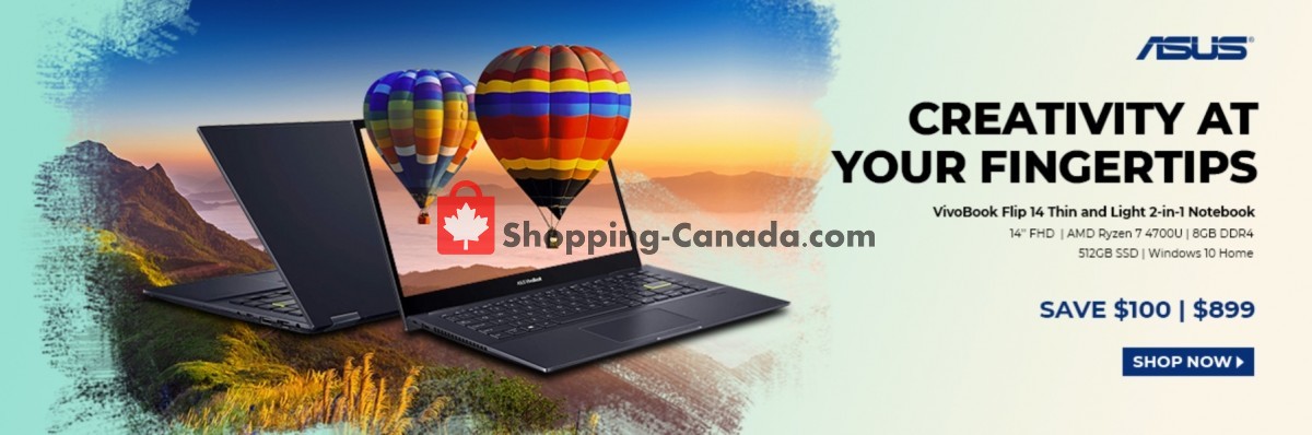 Canada Computers flyer from Friday April 9, 2021 to Thursday April 15, 2021 - page 1