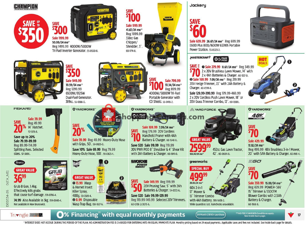 Canadian Tire flyer from Friday August 21, 2026 to Thursday August 27, 2026 - page 27
