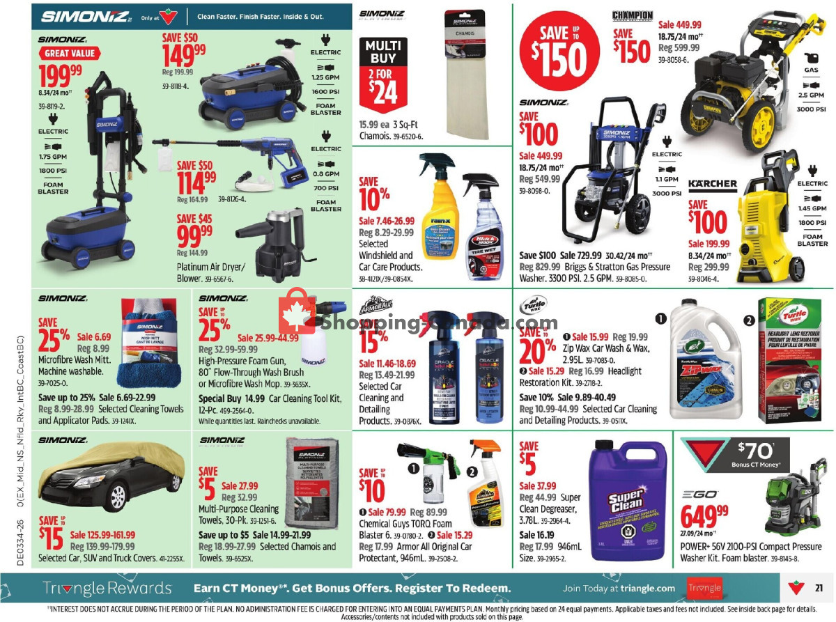 Canadian Tire flyer from Friday August 21, 2026 to Thursday August 27, 2026 - page 32