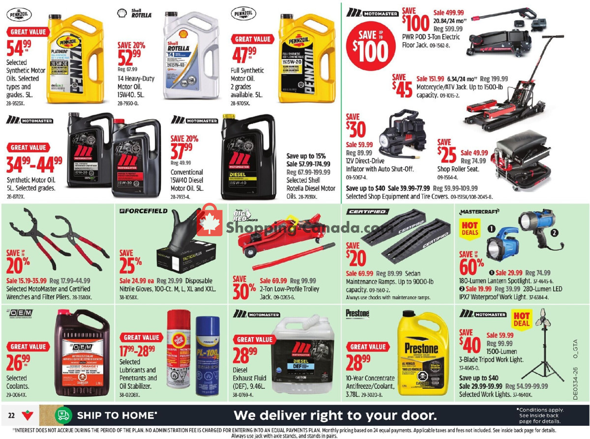 Canadian Tire flyer from Friday August 21, 2026 to Thursday August 27, 2026 - page 33